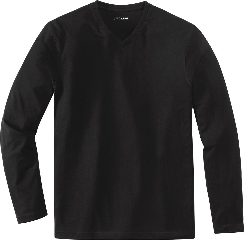 Langarmshirt (5er-Pack) Otto aus schwarz Kern Baumwolle formstabiler Kern 100% hautsympathischer und