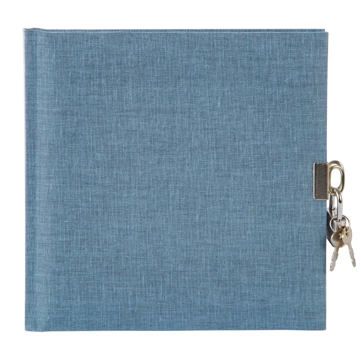 Goldbuch Tagebuch 607 Tagebuch Summertime - 96 Seiten, 16,5 x 16,5 cm, blau/grau