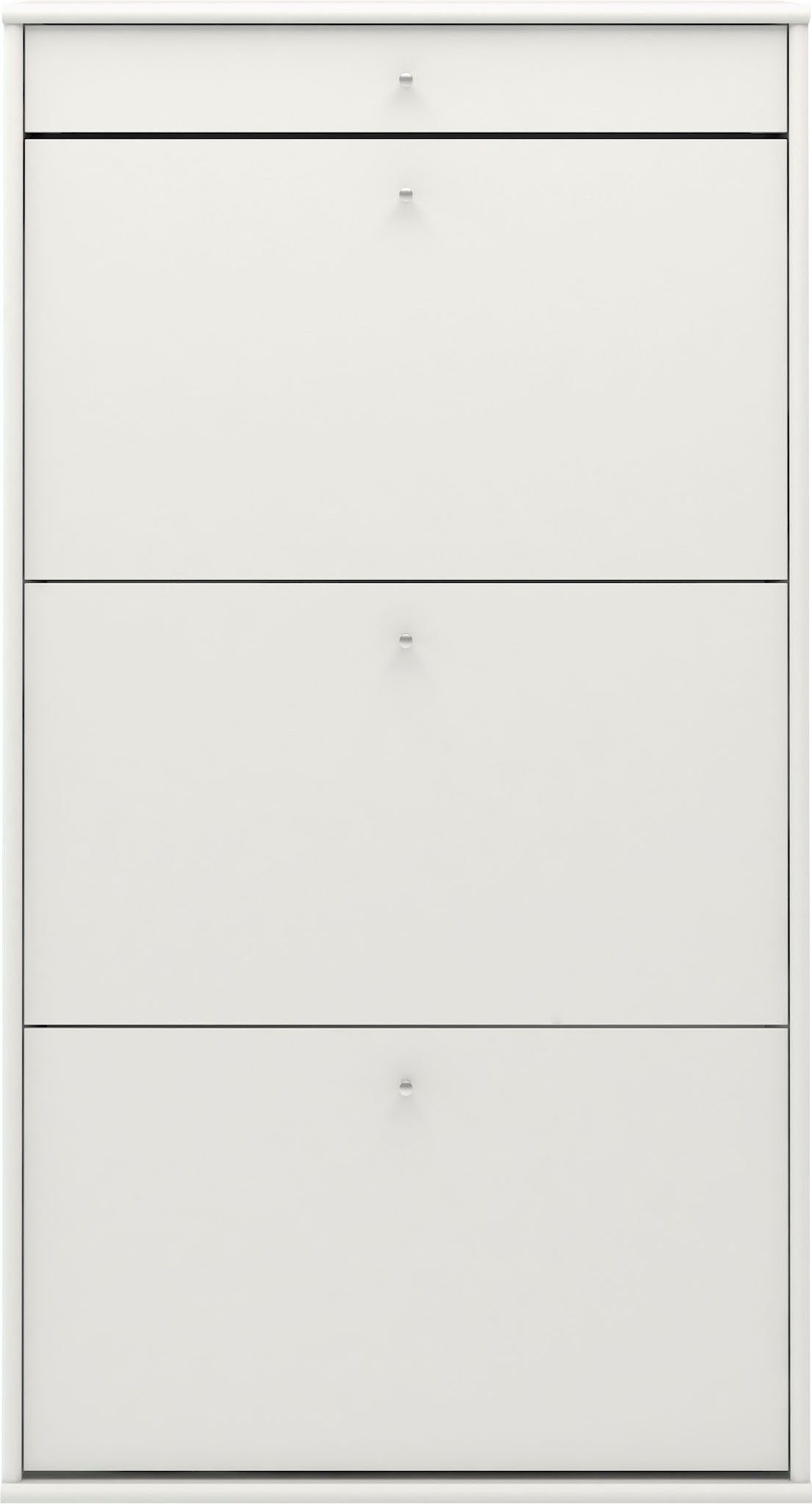 Hammel Furniture Schuhkipper Mistral Schuhschrank, Schuhkommode, Schuhaufbewahrung, mit drei Schubladen für Schuhe, B: 70 cm, anpassungsbar Designmöbel