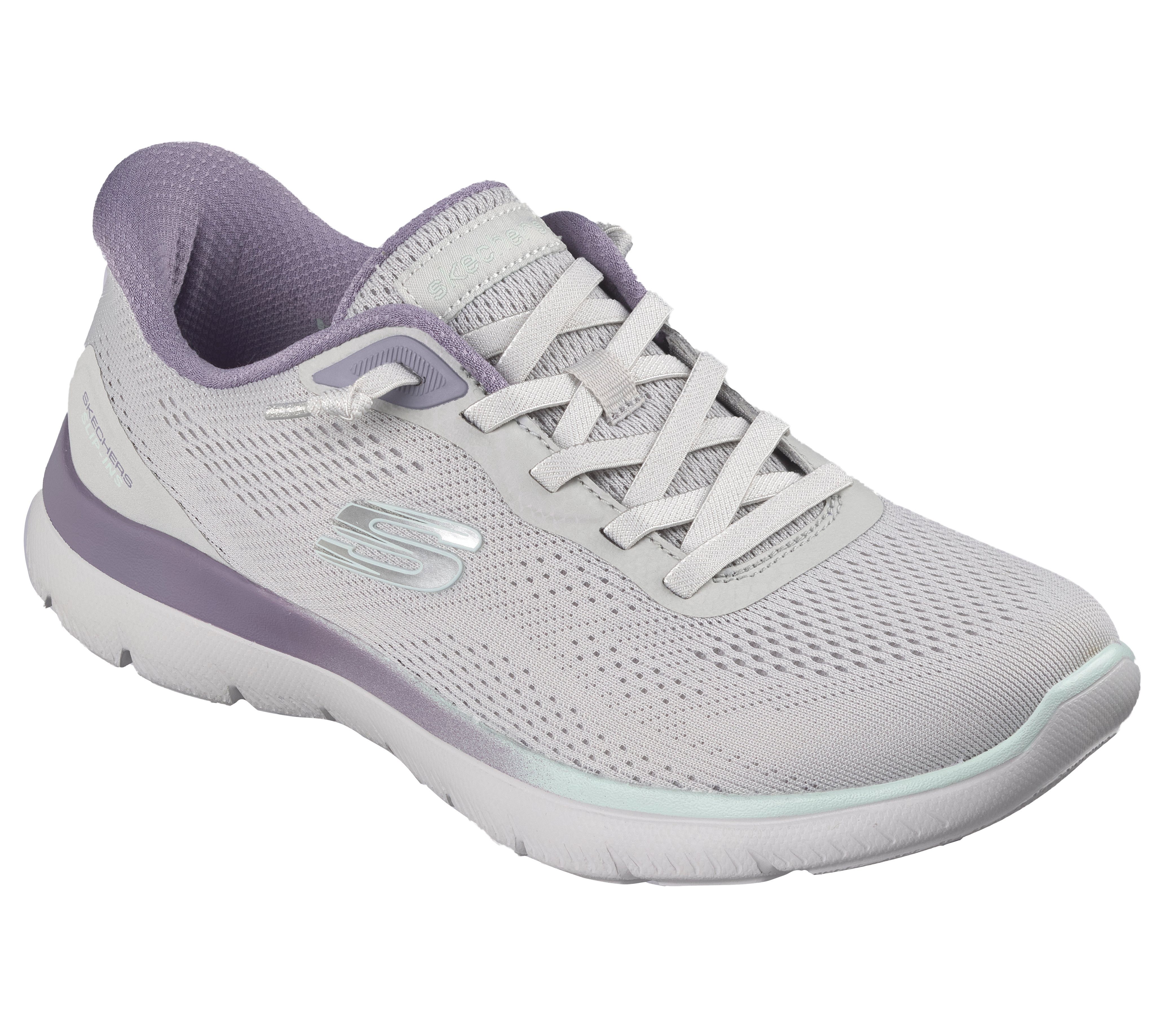 Skechers SUMMITS Slip-On Sneaker Schlupfschuh, Halbschuh, Freizeitschuh, mit Slip Ins
