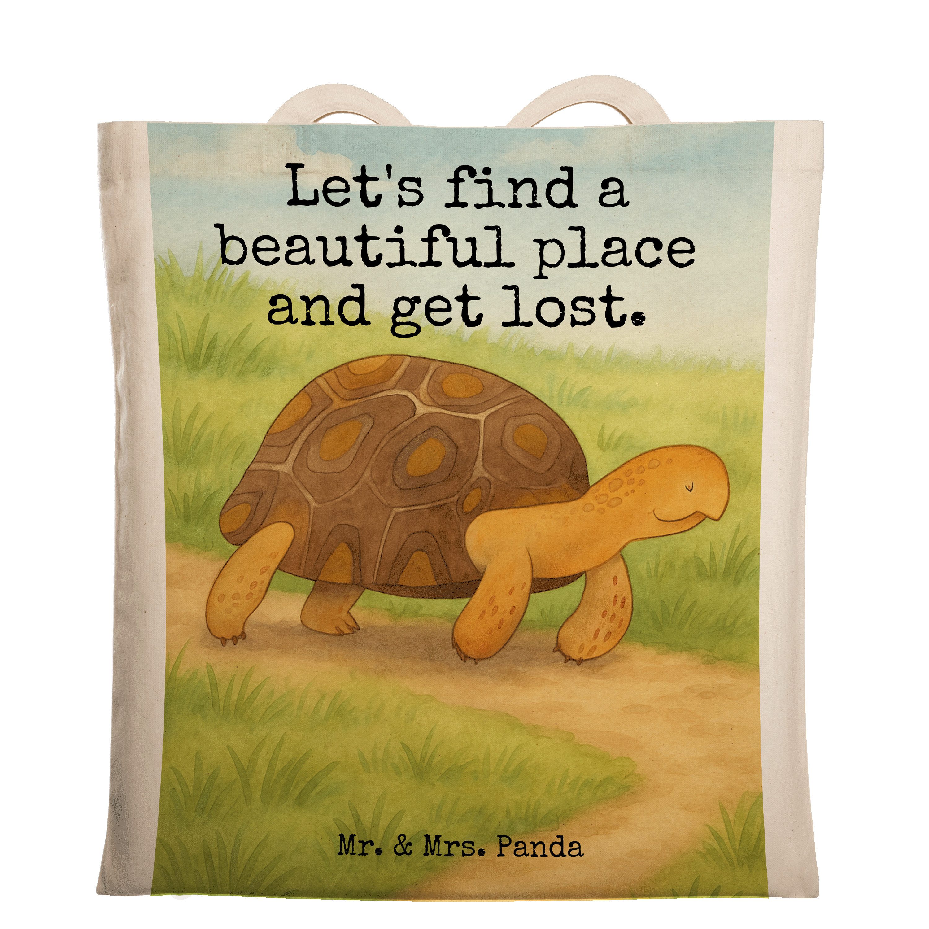 Tragetasche Schildkröte Marschieren Design, Beutel, Weiß, Laptoptasche, Motivatio