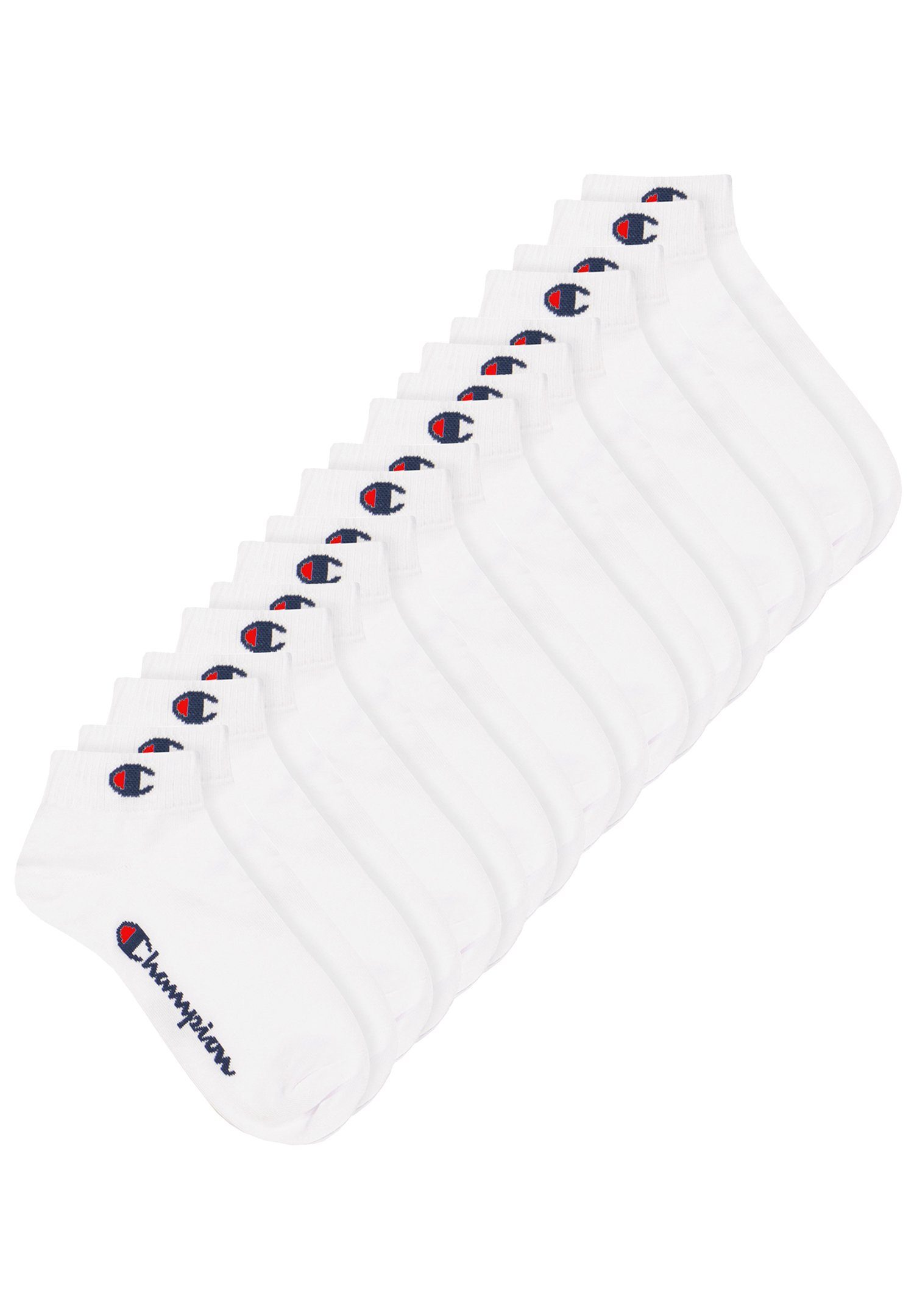 Champion Kurzsocken Quarter Socks 9pk (9-Paar) 300 - white
