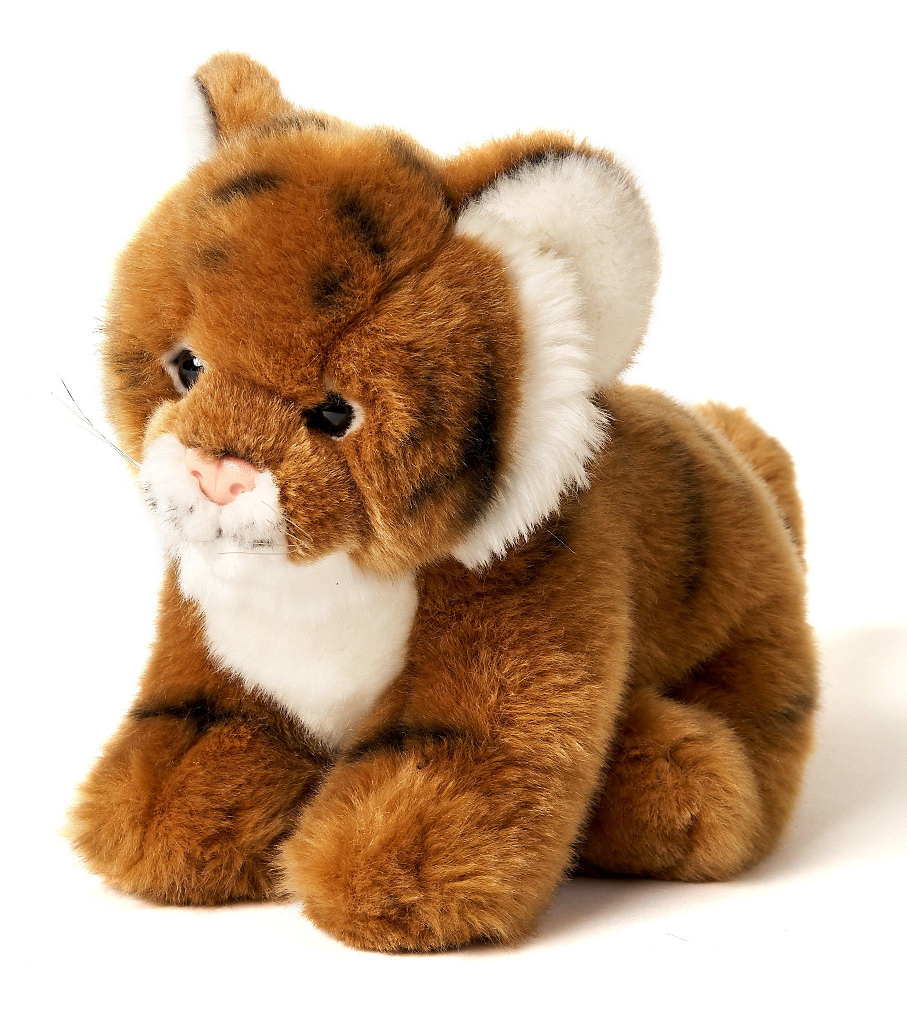 Uni-Toys Kuscheltier Wildtier, sitzend - versch. Modelle - Höhe 19 cm - Plüsch, Plüschtier, zu 100 % recyceltes Füllmaterial