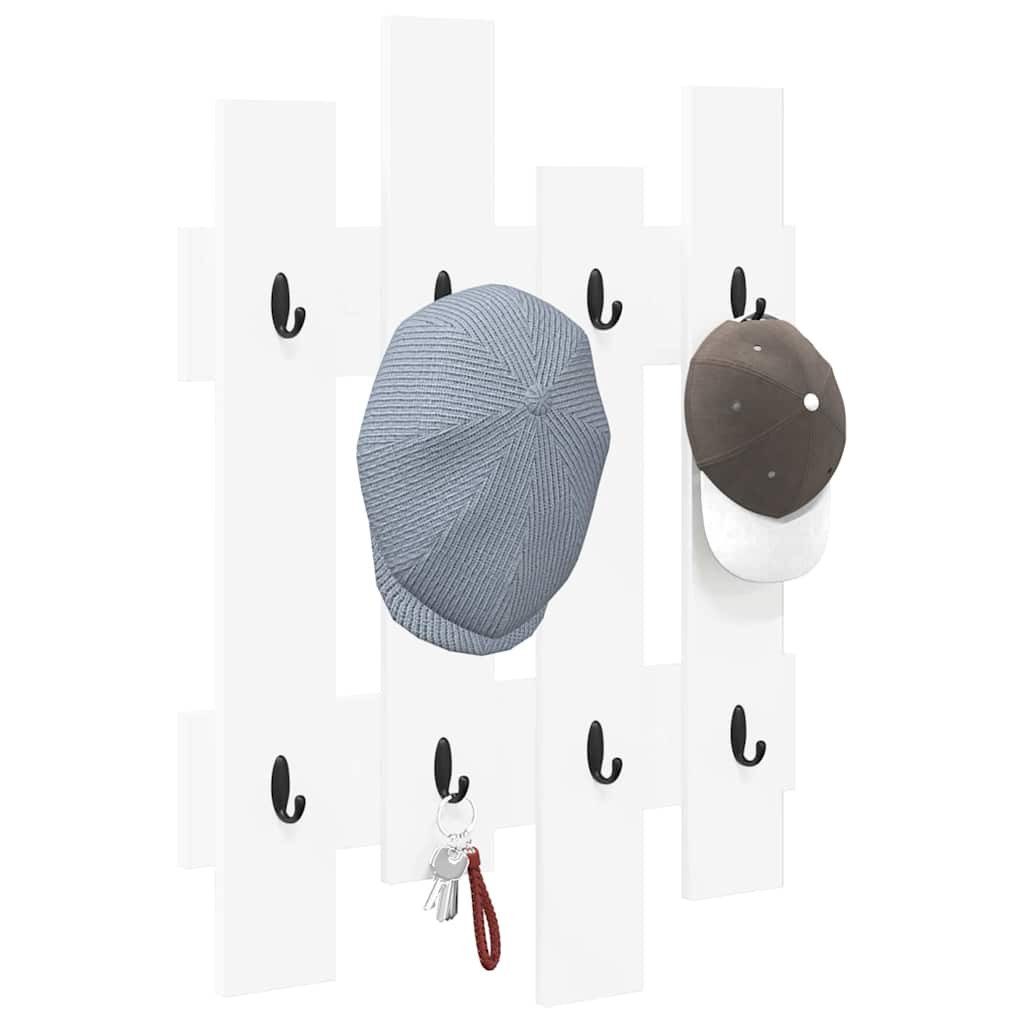 vidaXL Regal Wandmontierter Kleiderständer Weiß 60 günstig online kaufen