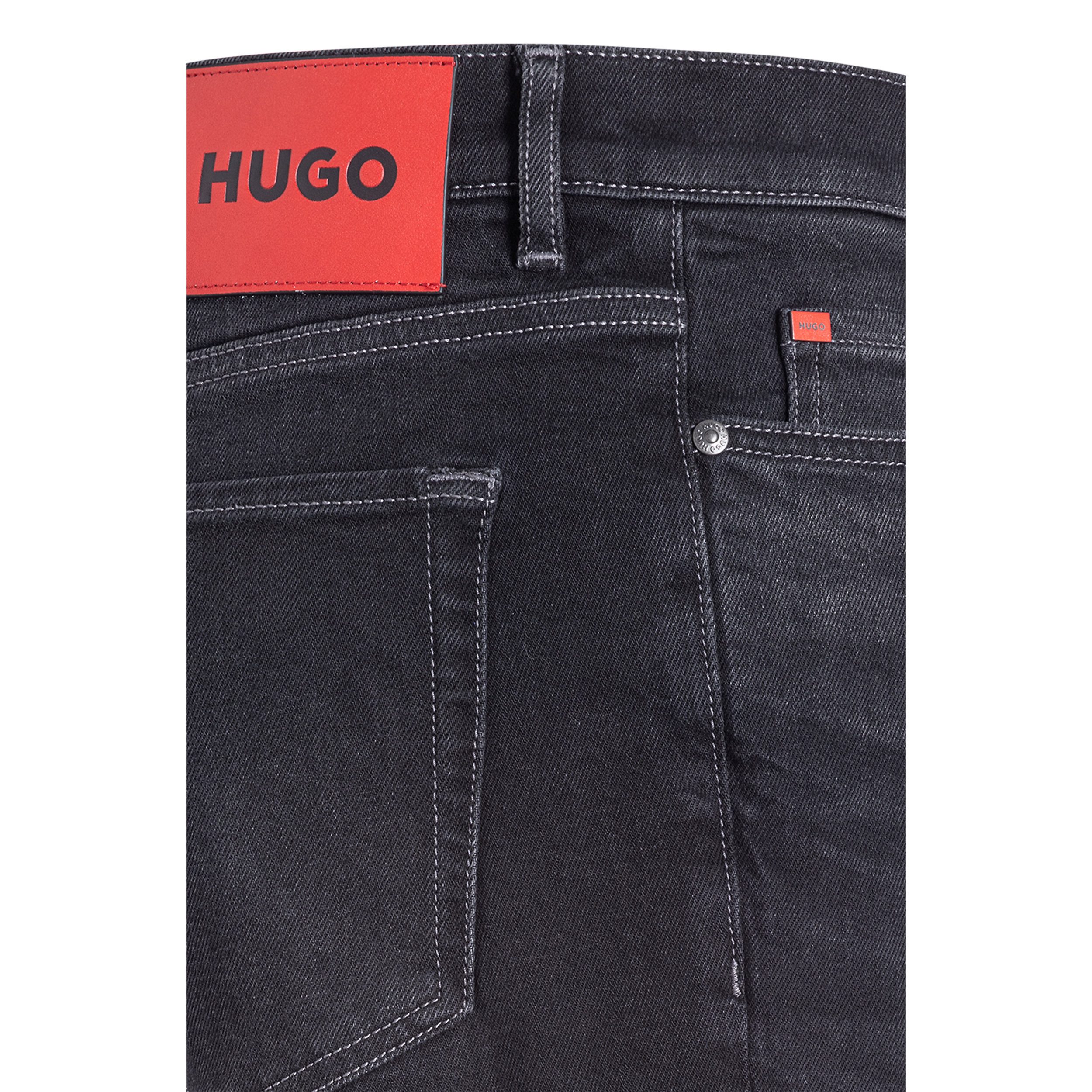 HUGO Shorts in gewaschener Optik (1-tlg)