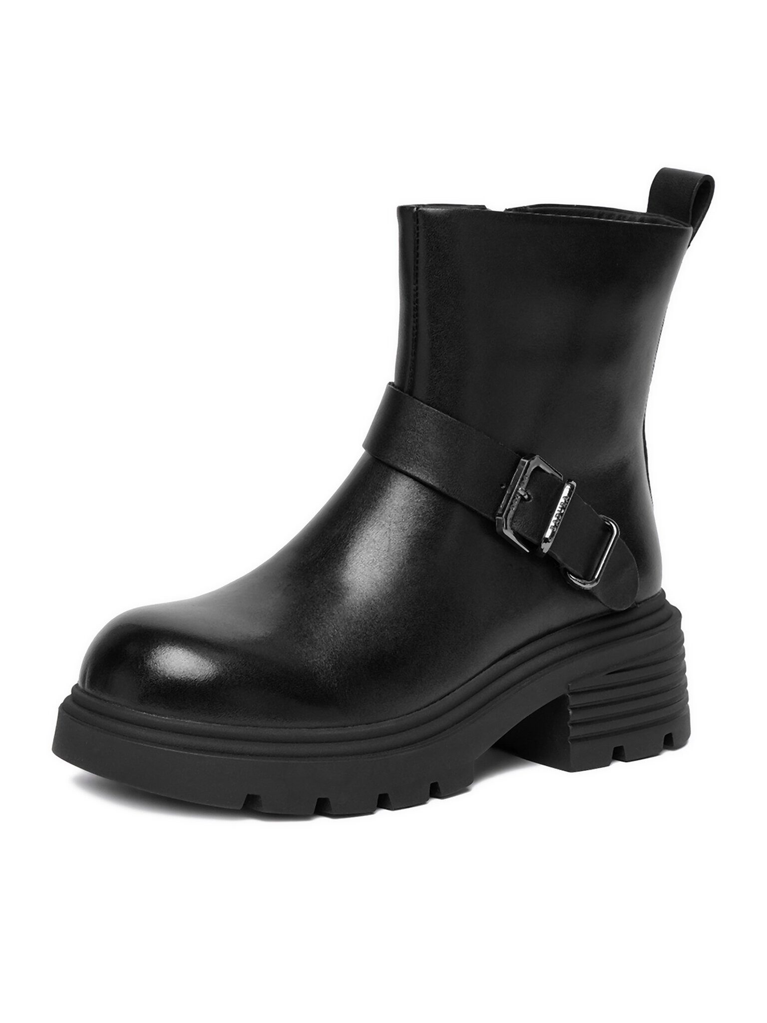 Badura Badura Damen-Knöchelstiefel Schwarz C-ANAYA-5635 Stiefel