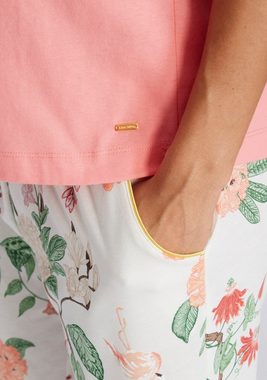 LASCANA Pyjama (2 tlg) mit elegantem Blumenmuster