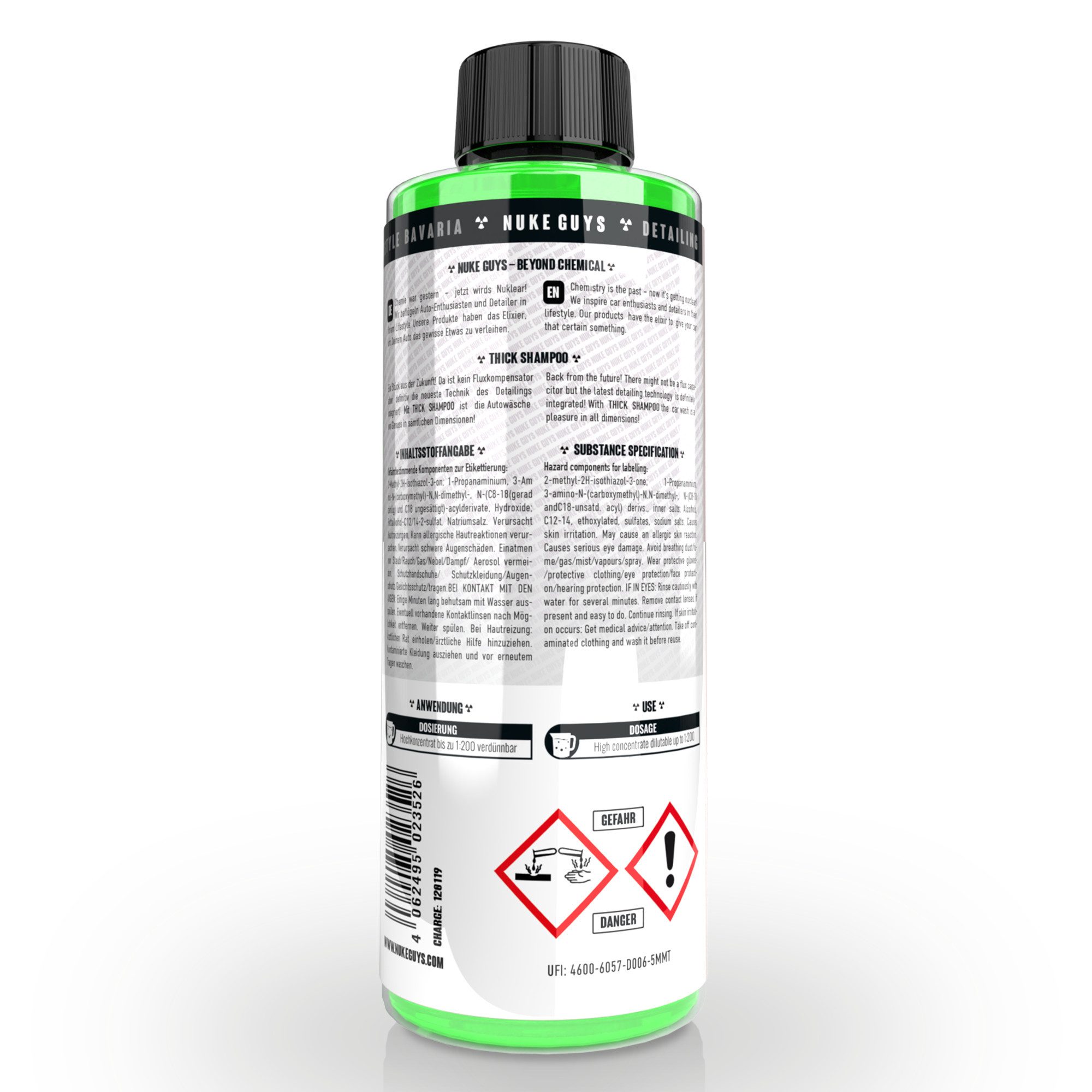 detailmate Garage Freaks 5 Finger Waschhandschuh + Autoshampoo Autoshampoo (Set, [- Frottierhandschuh - Mikrofaser - Auto Reinigung Wasch Set)