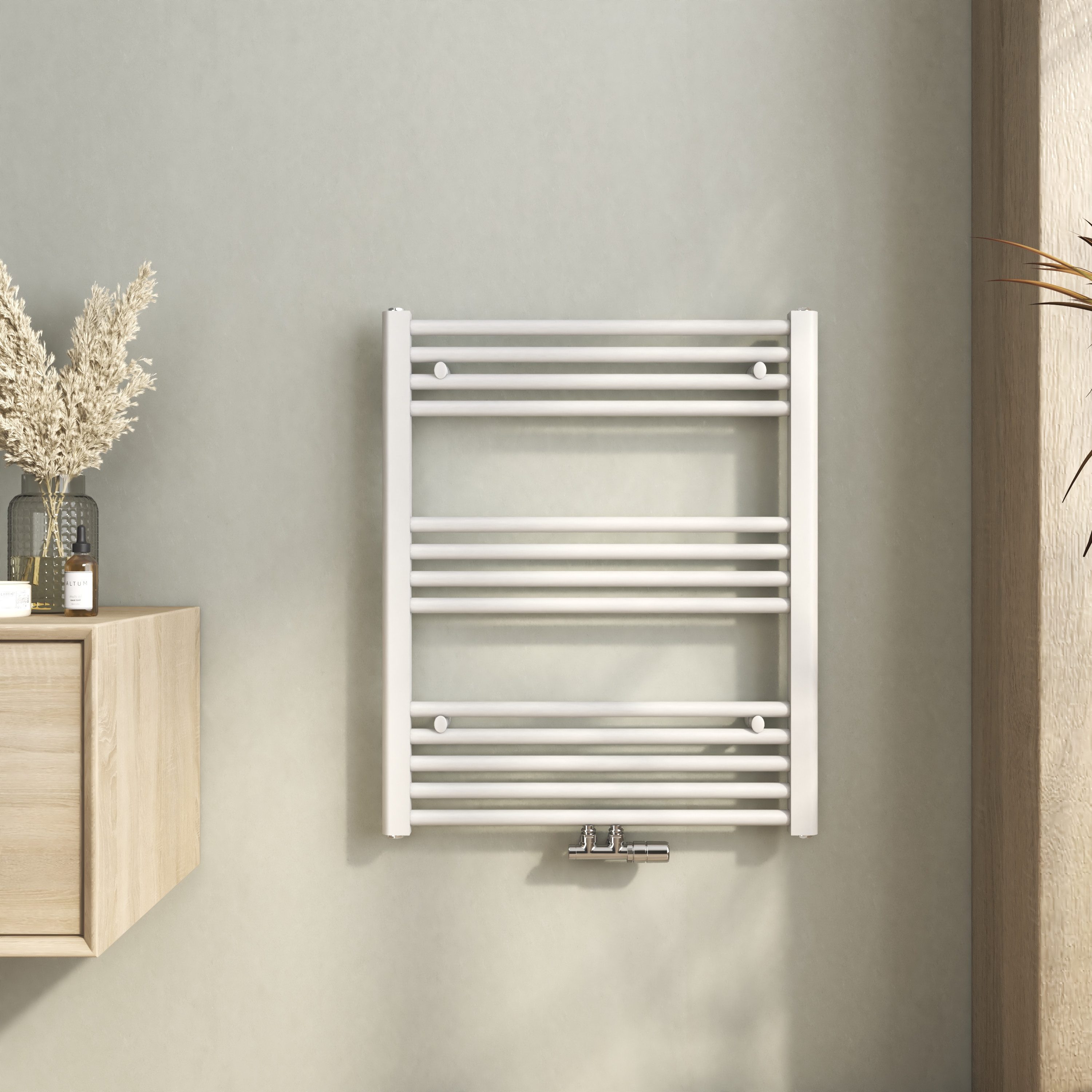 MEYKOERS Badheizkörper Handtuchwärmer Klein Mittleanschluss Seitenanschluss günstig online kaufen