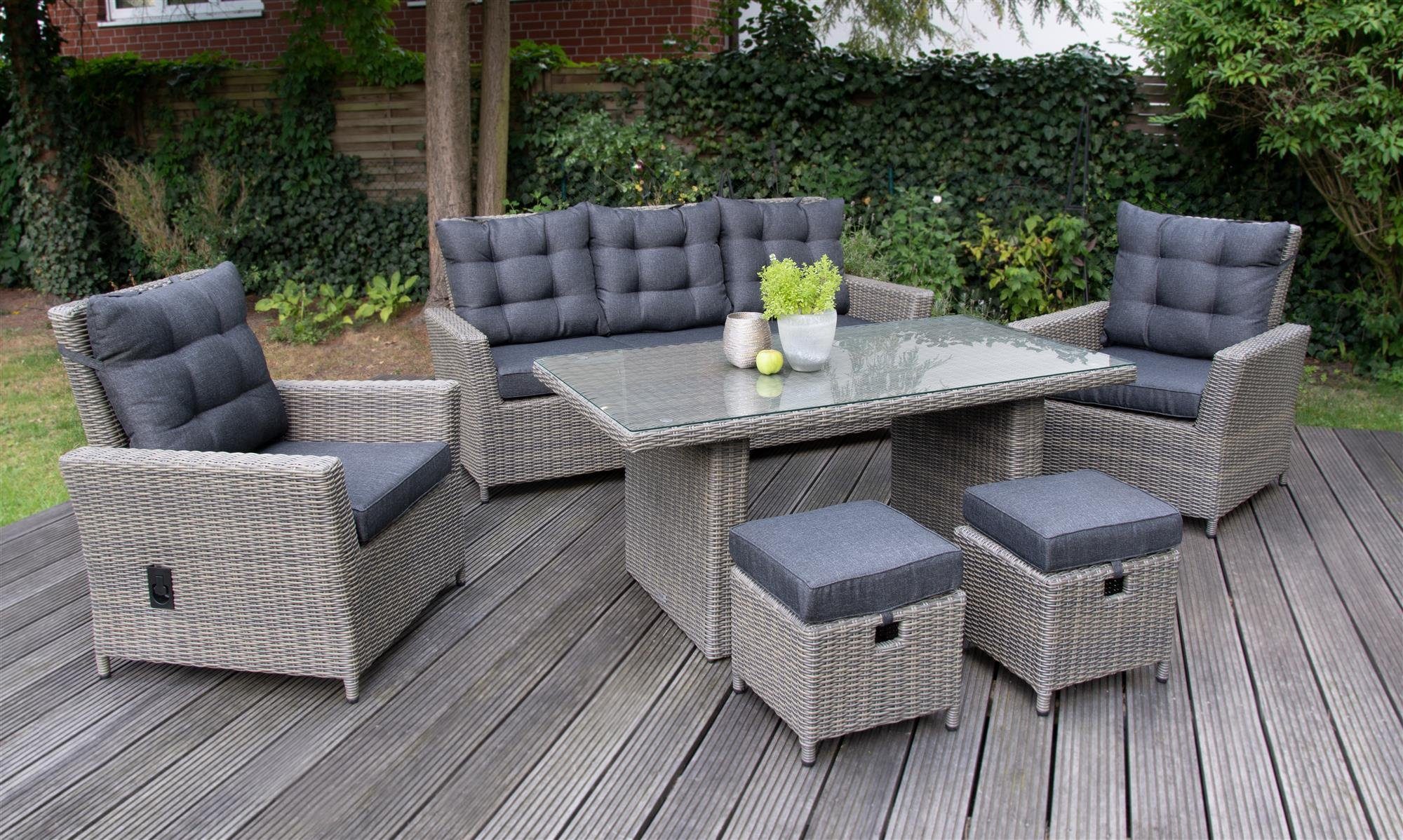 bellavista Home&Garden® Loungeset »Aluminium Dininglounge Asti 19