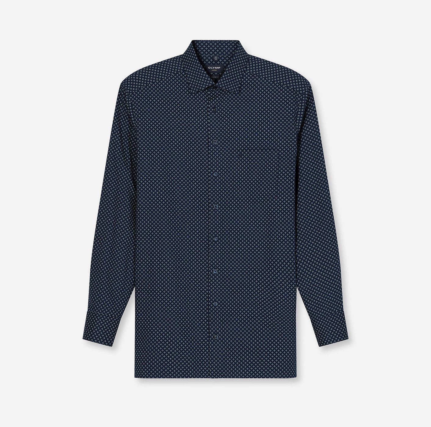 OLYMP Langarmhemd Luxor modern fit modern fit, Businesshemd, gemustert, New günstig online kaufen