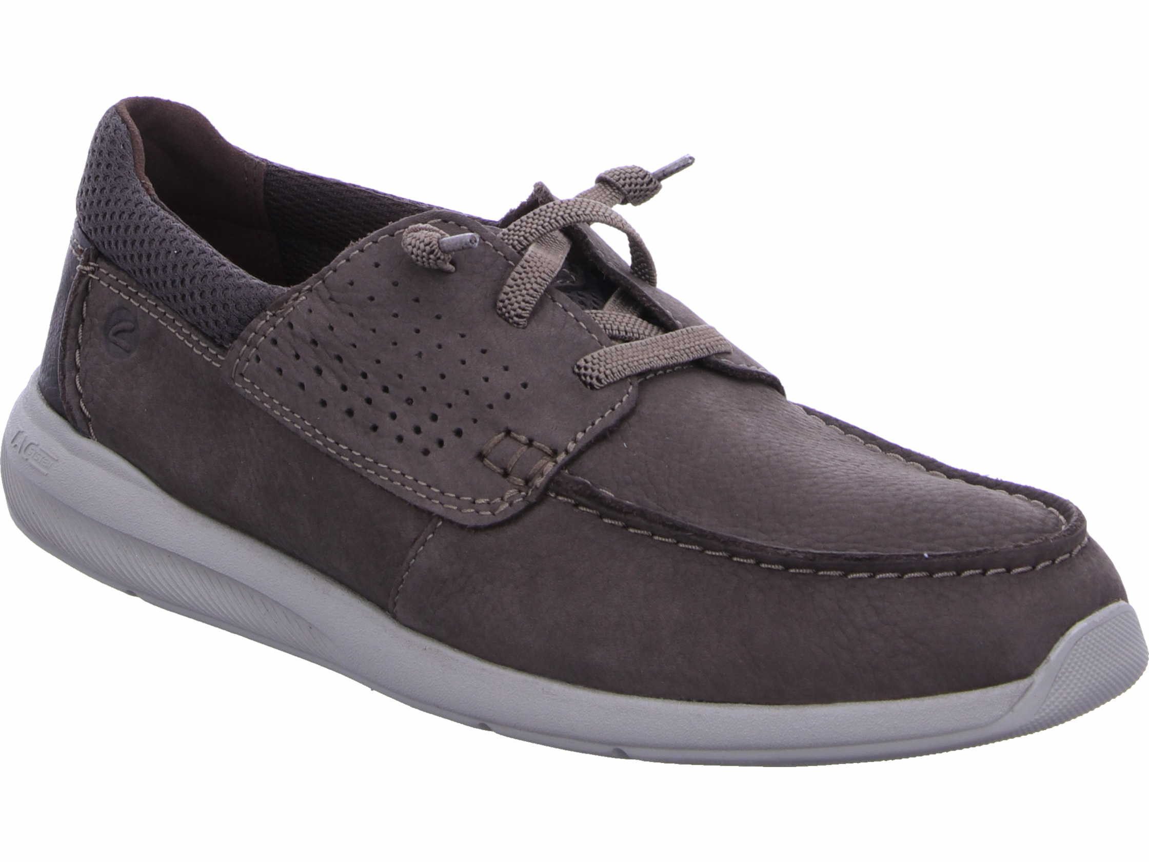 Clarks Gorwin Moc Slipper echtes Leder