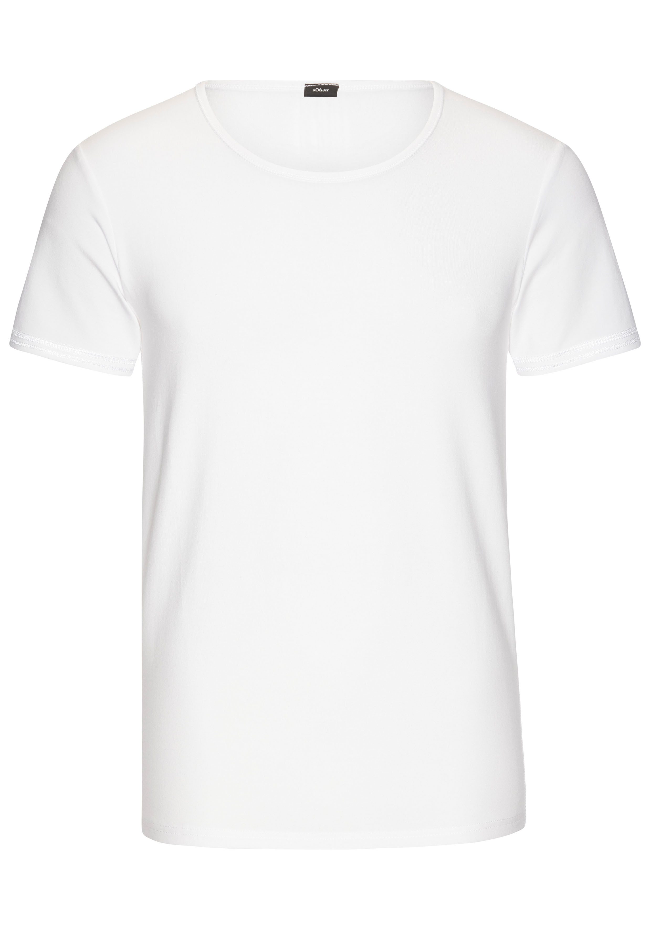 s.Oliver Unterziehshirt, (1 St.), aus weichem Modal günstig online kaufen