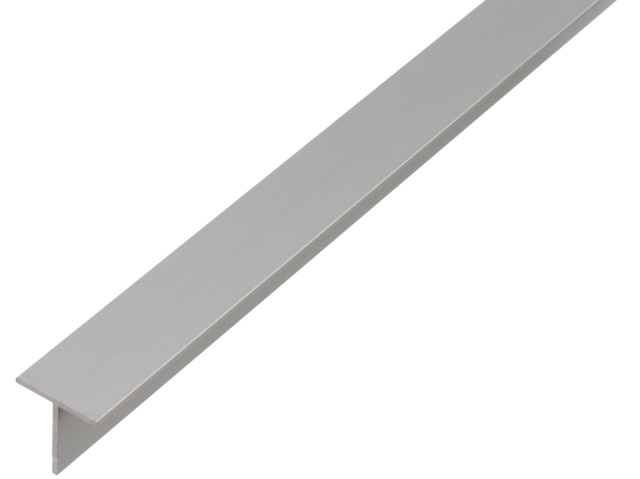 Alberts Abdeckprofil Alberts T-Profil Aluminium eloxiert 20 x 20 mm x 1