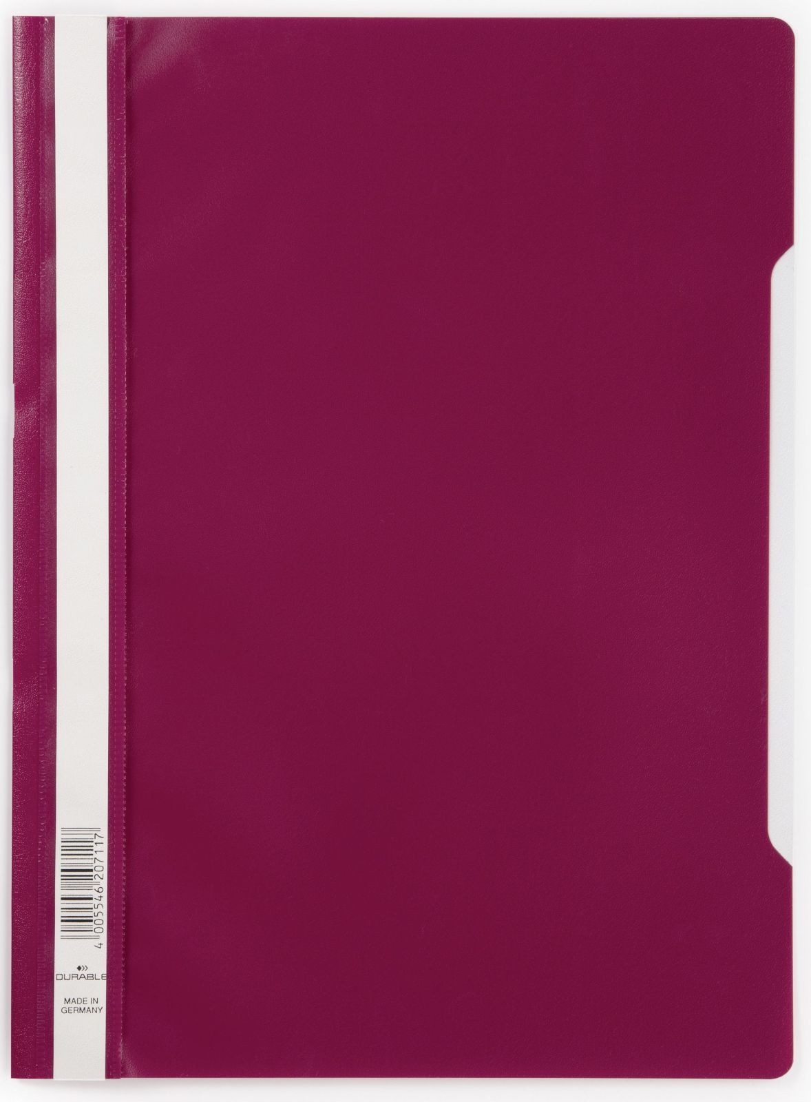 DURABLE Hefter Schnellhefter A4 PP dunkelrot