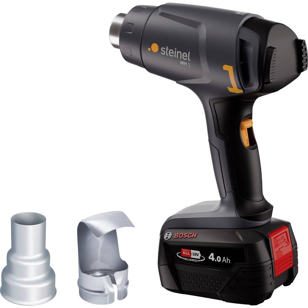 steinel Heißluftgebläse MH 1 SET 4AH LG Akku-Heißluftgebläse inkl. Akku, inkl. Ladegerät 500 W, inkl. Akku, inkl. Ladegerät