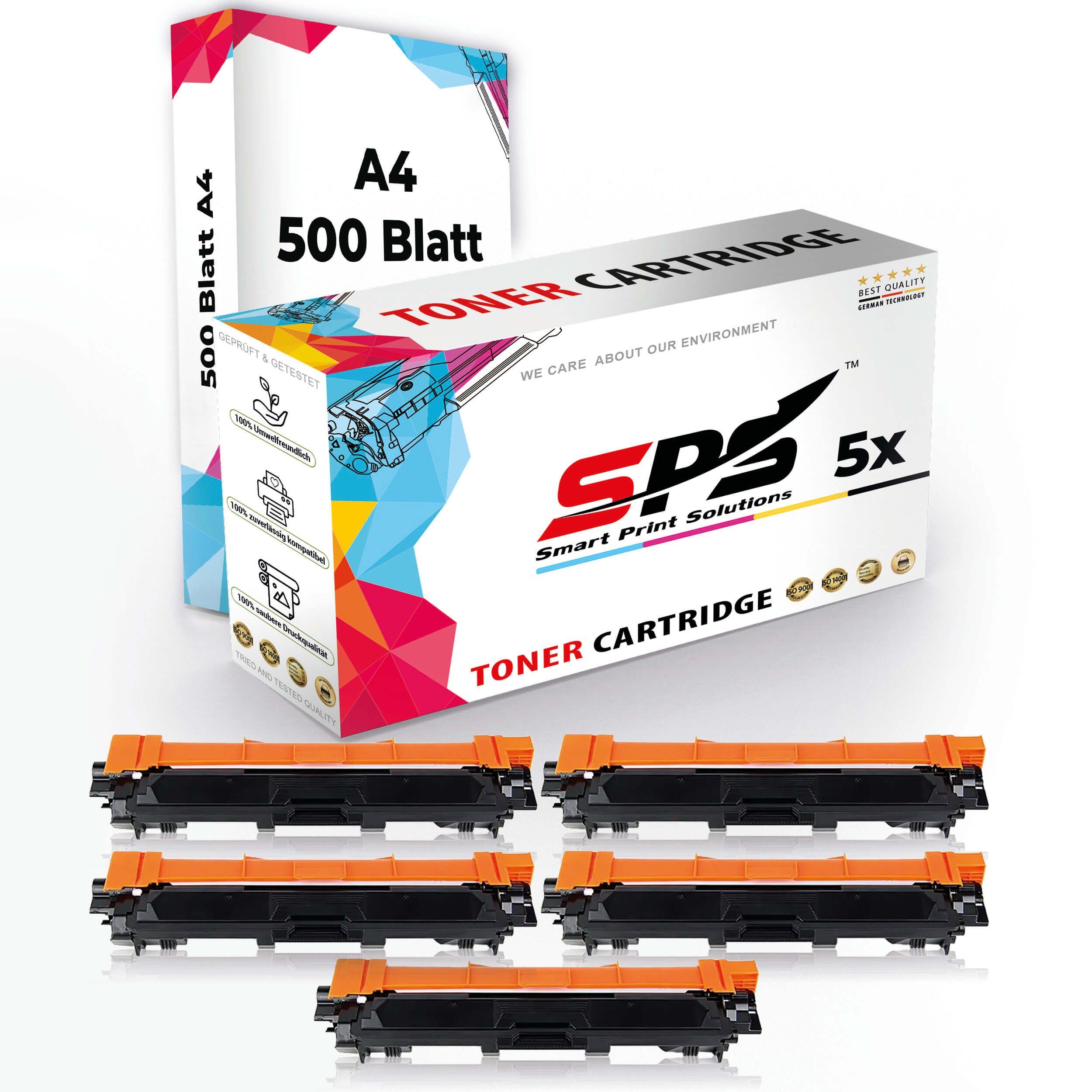 SPS Tonerkartusche Druckerpapier A4 + 5x Multipack Set Kompatibel für Brother HL 3171, (6er Pack)