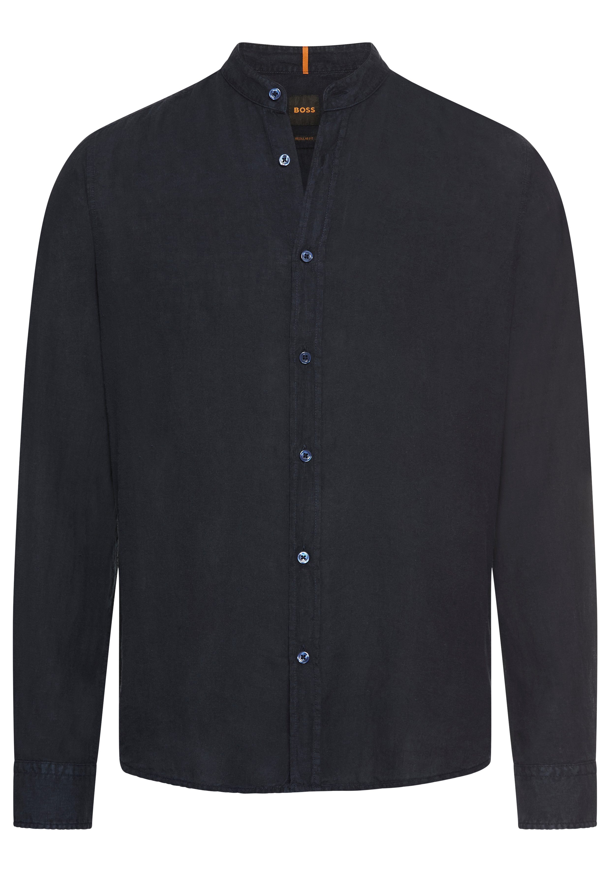 BOSS ORANGE Langarmhemd Race mit Stehkragen günstig online kaufen