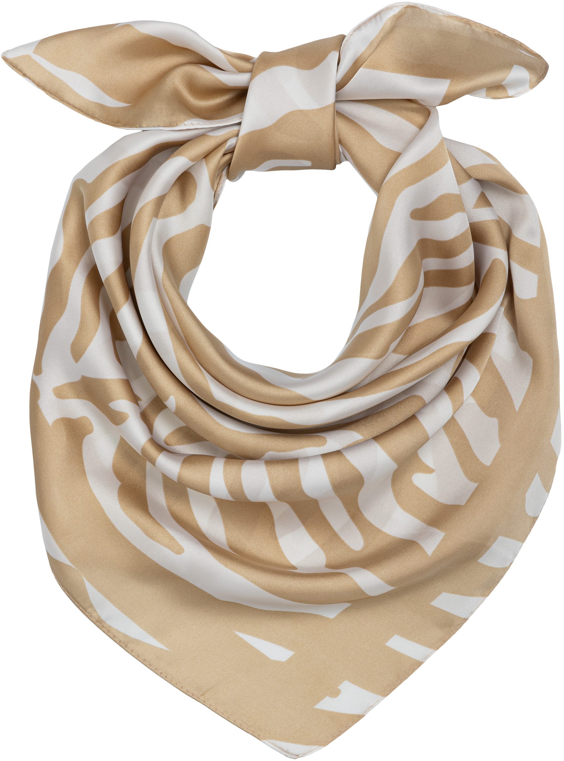 Caspar Modeschal SC537 sommerlich leichtes Damen Halstuch mit Zebra Muster, günstig online kaufen