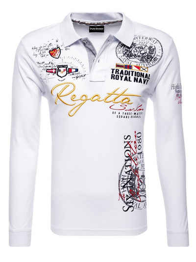 Style-Division Poloshirt »SDMESA« Bedruckt & mit Stickereien
