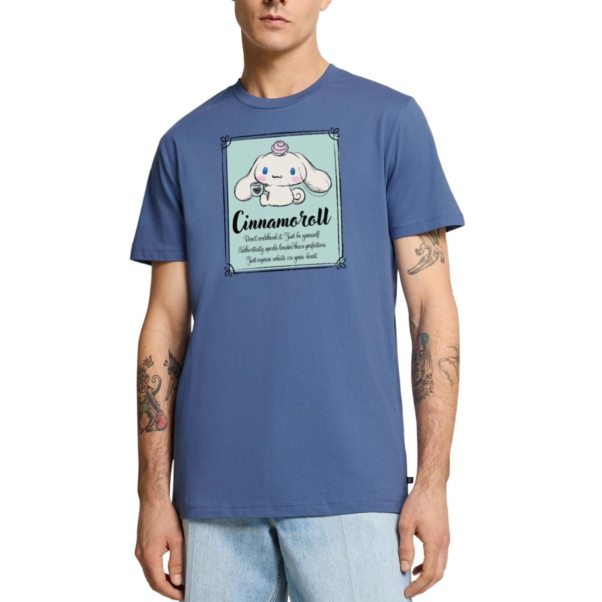T-Shirt Cinnamoroll Just Be Yourself Männer Premium T-Shirt