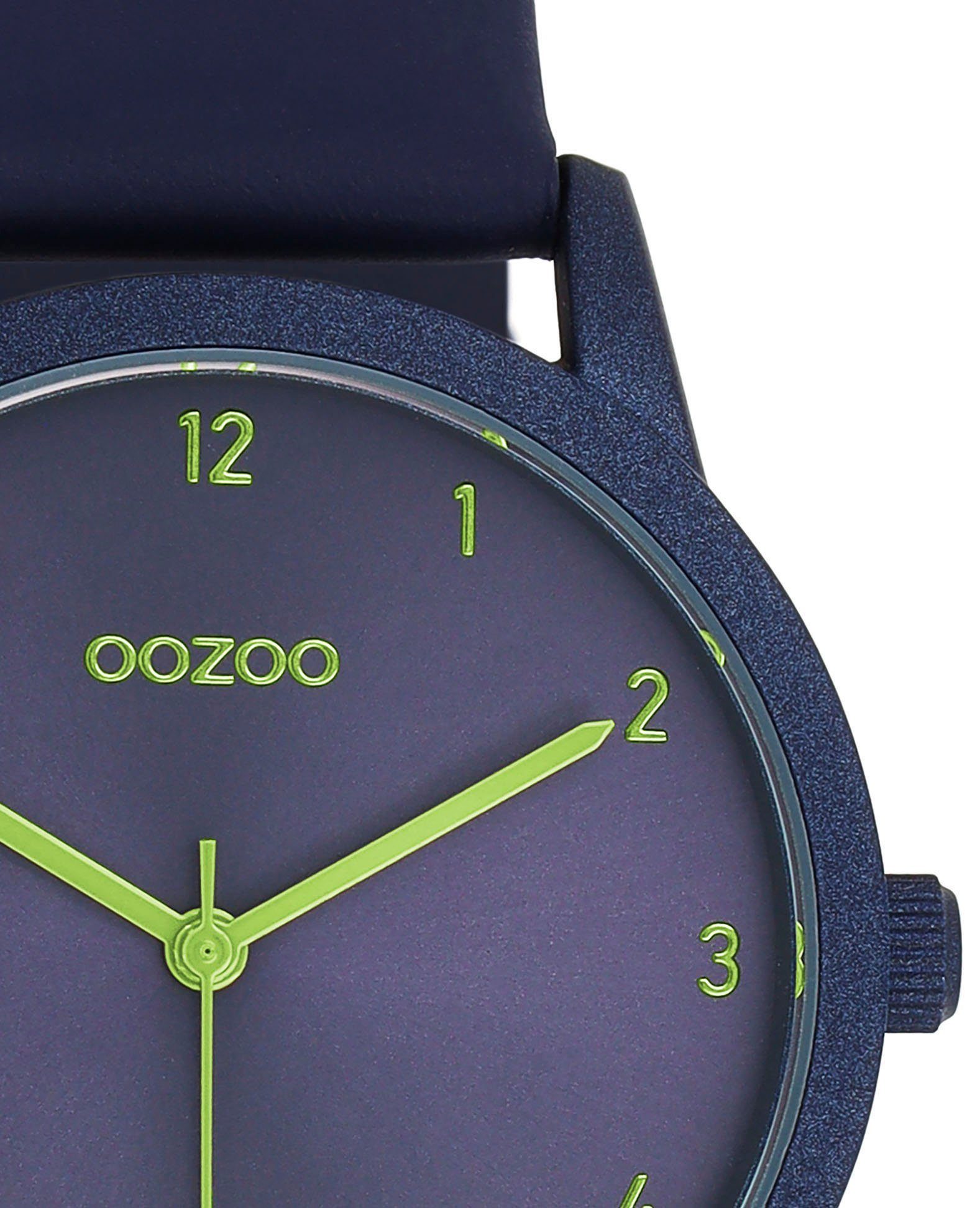 OOZOO Quarzuhr C11174, Armbanduhr, Damenuhr, Lederarmband günstig online kaufen