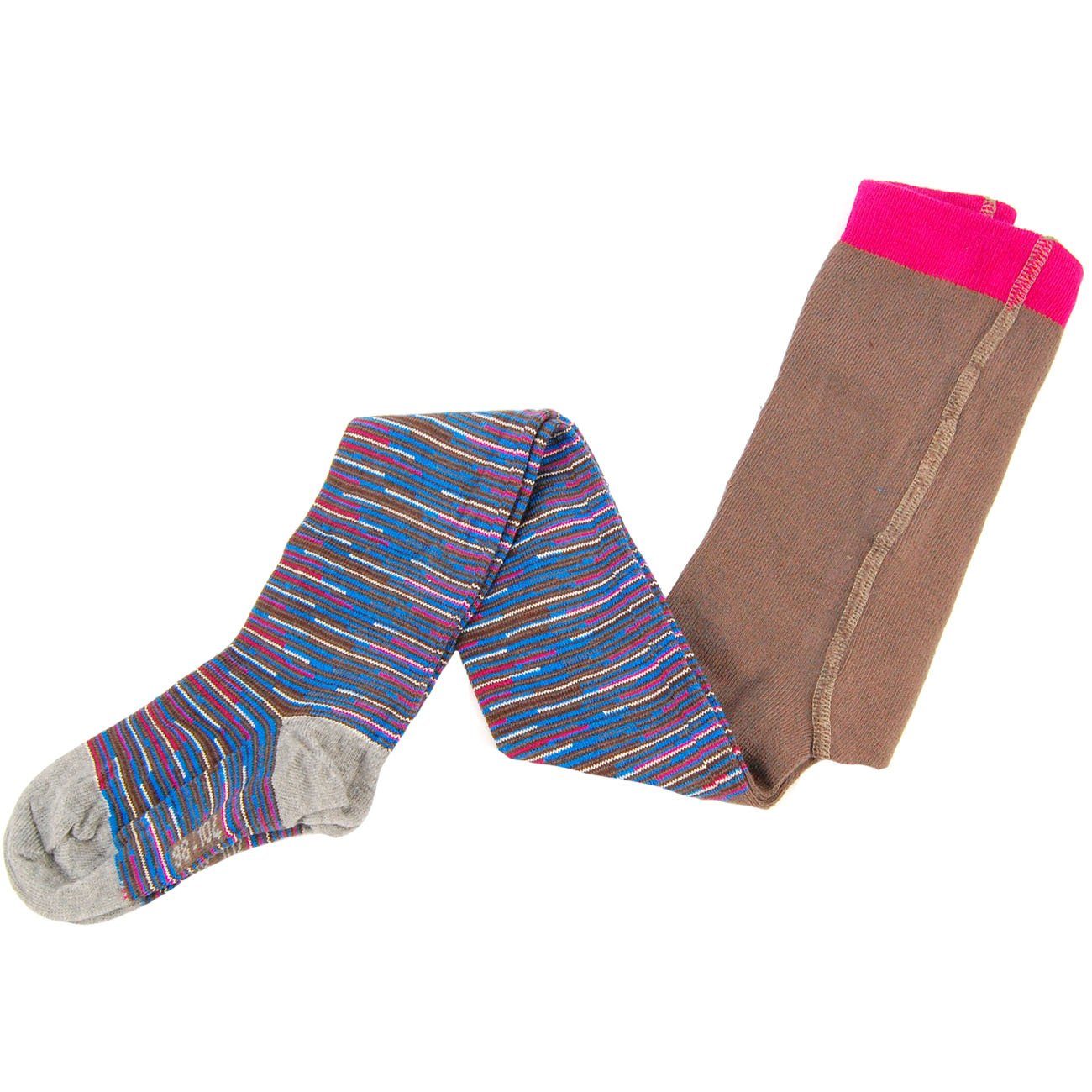 s.Oliver Strickstrumpfhose s.Oliver Socks (Set 1 St. 1 Paar) 1er Pack Kinder Mädchen Jungen Strumpfhosen Baumwolle Muster