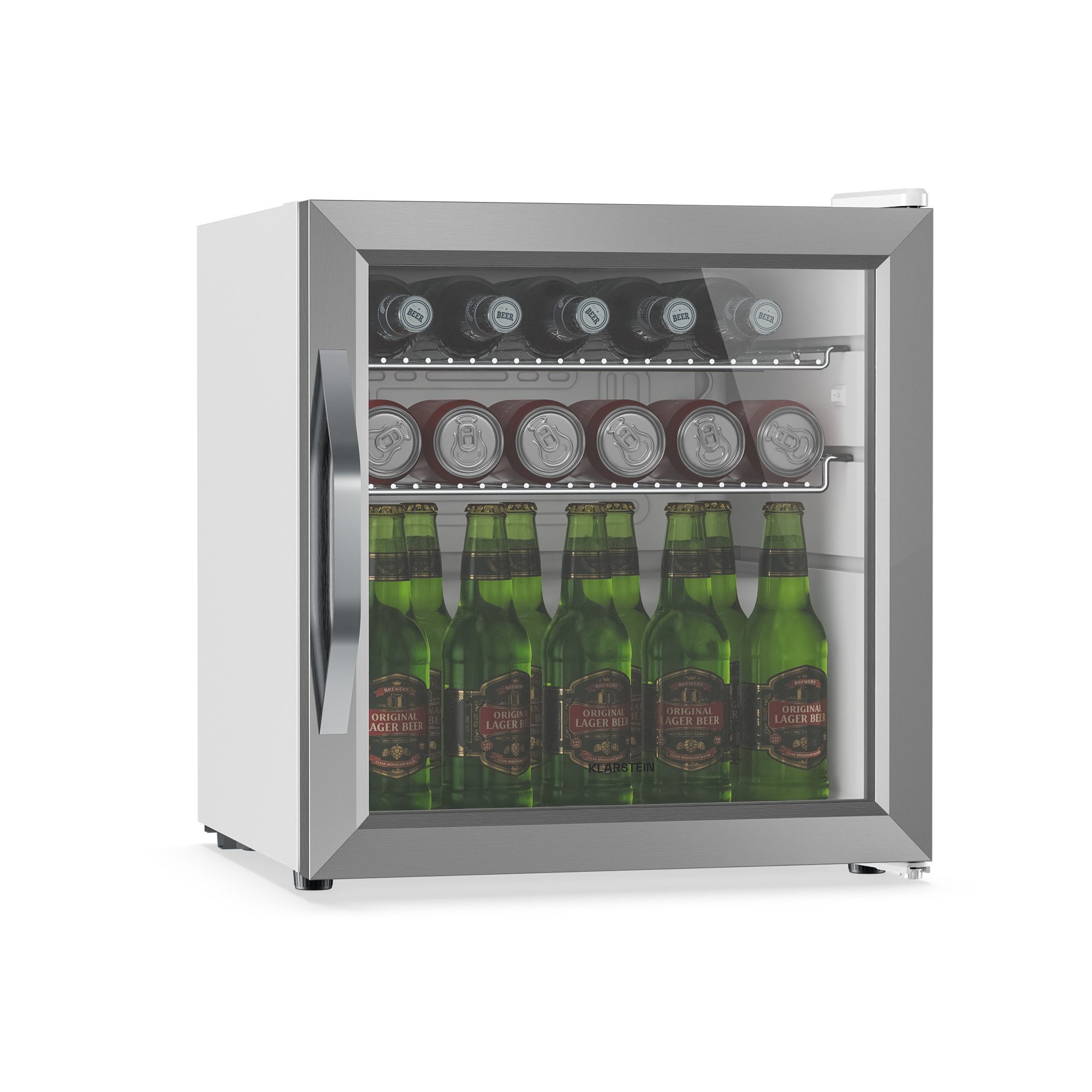 Klarstein Getränkekühlschrank 10047755, 43.6 cm hoch, 47.4 cm breit
