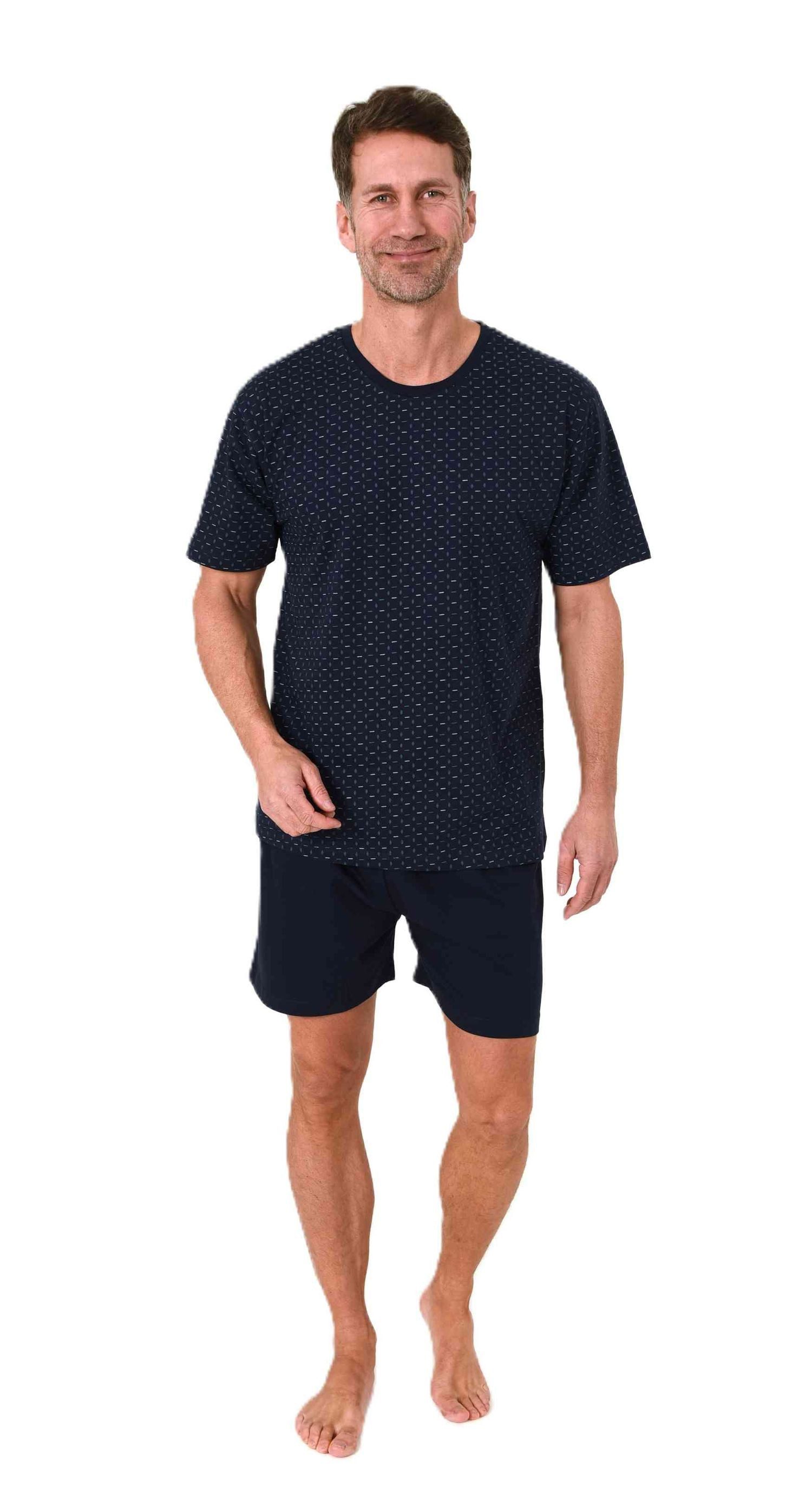 Normann Pyjama Normann Herren Schlafanzug kurzarm günstig online kaufen