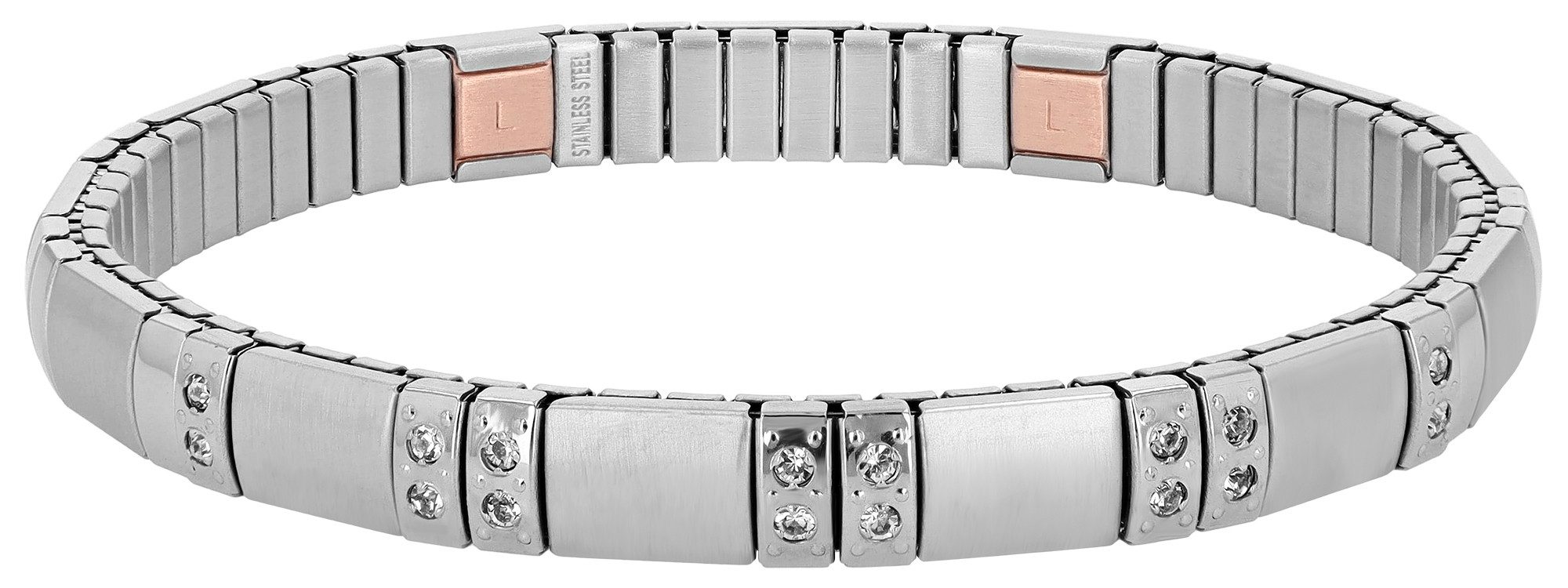 AKZENT Armband Vittoria Edelstahl, flexbel mit günstig online kaufen
