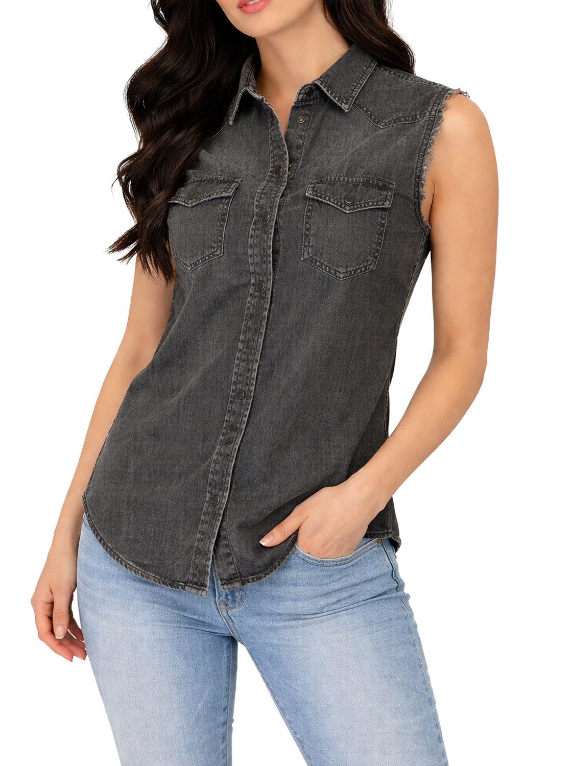 Diesel Jeansbluse Diesel DE-Sovita Shirt Damen Jeanshemd