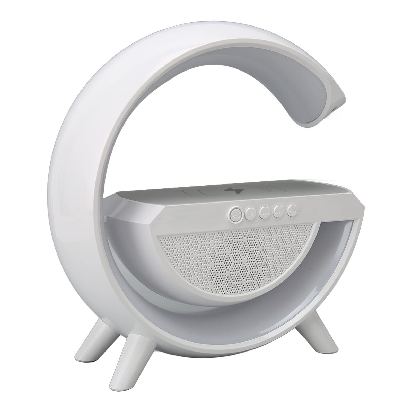 Bluetooth-Lautsprecher, Nachtlicht, Kabelloses Aufladen Bluetooth-Speaker