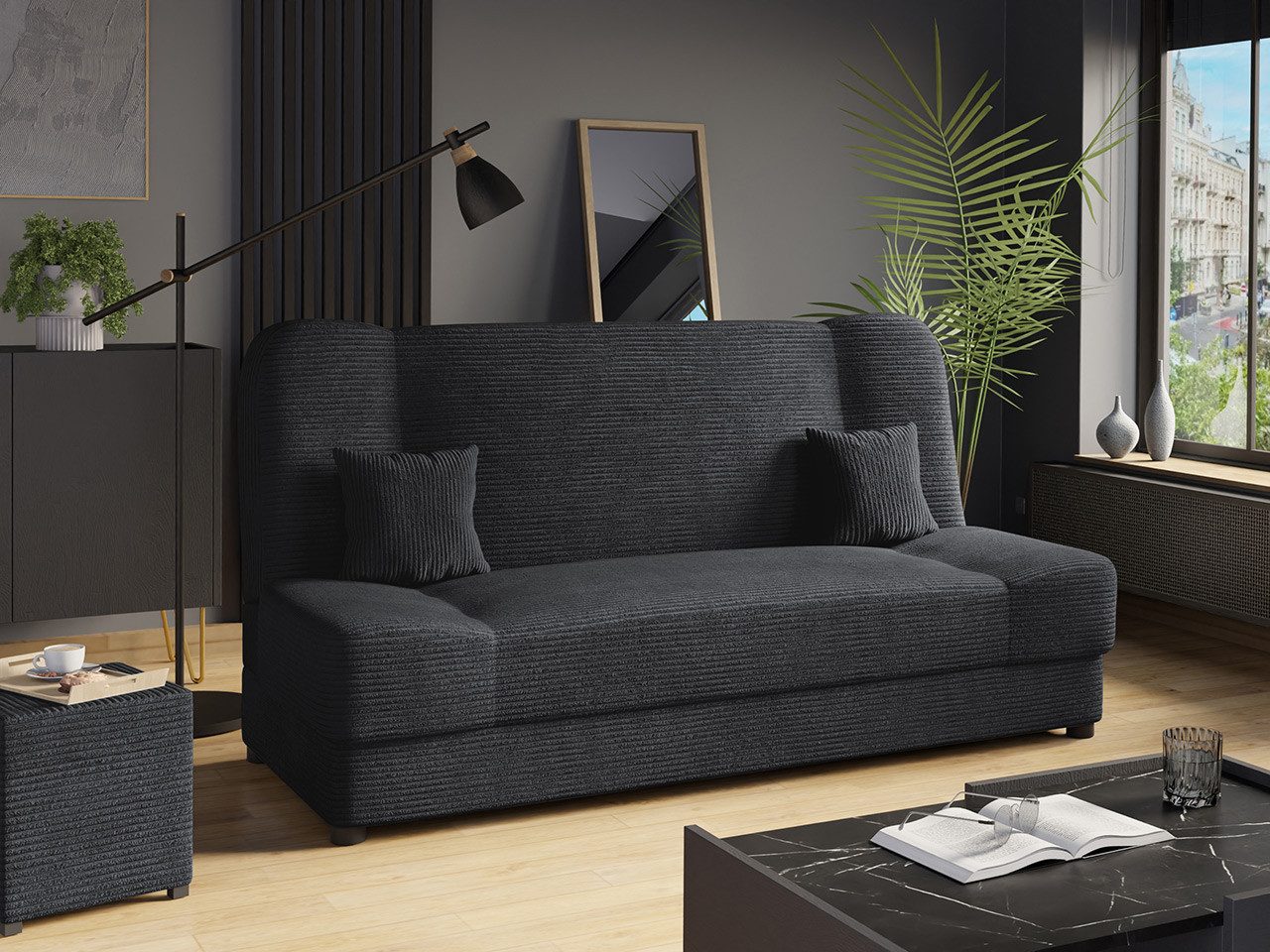 MIRJAN24 Schlafsofa Jonas Cord, mit Bettkasten günstig online kaufen