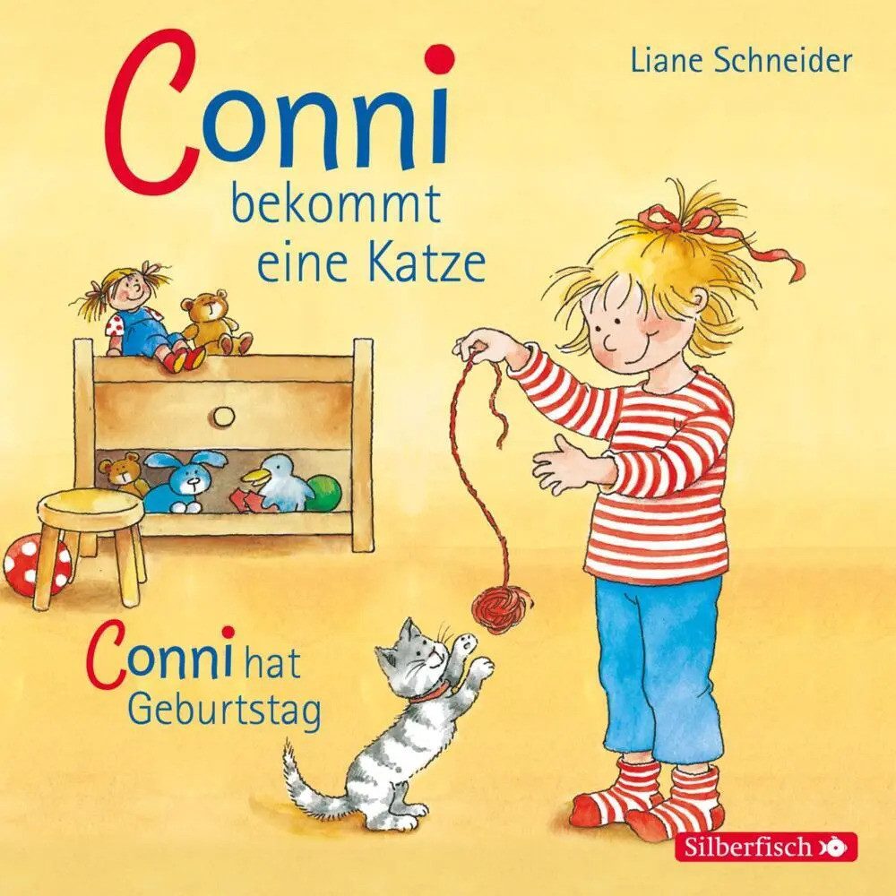 Hörspiel Conni bekommt eine Katze / Conni hat Geburtstag, 1 Audio-CD