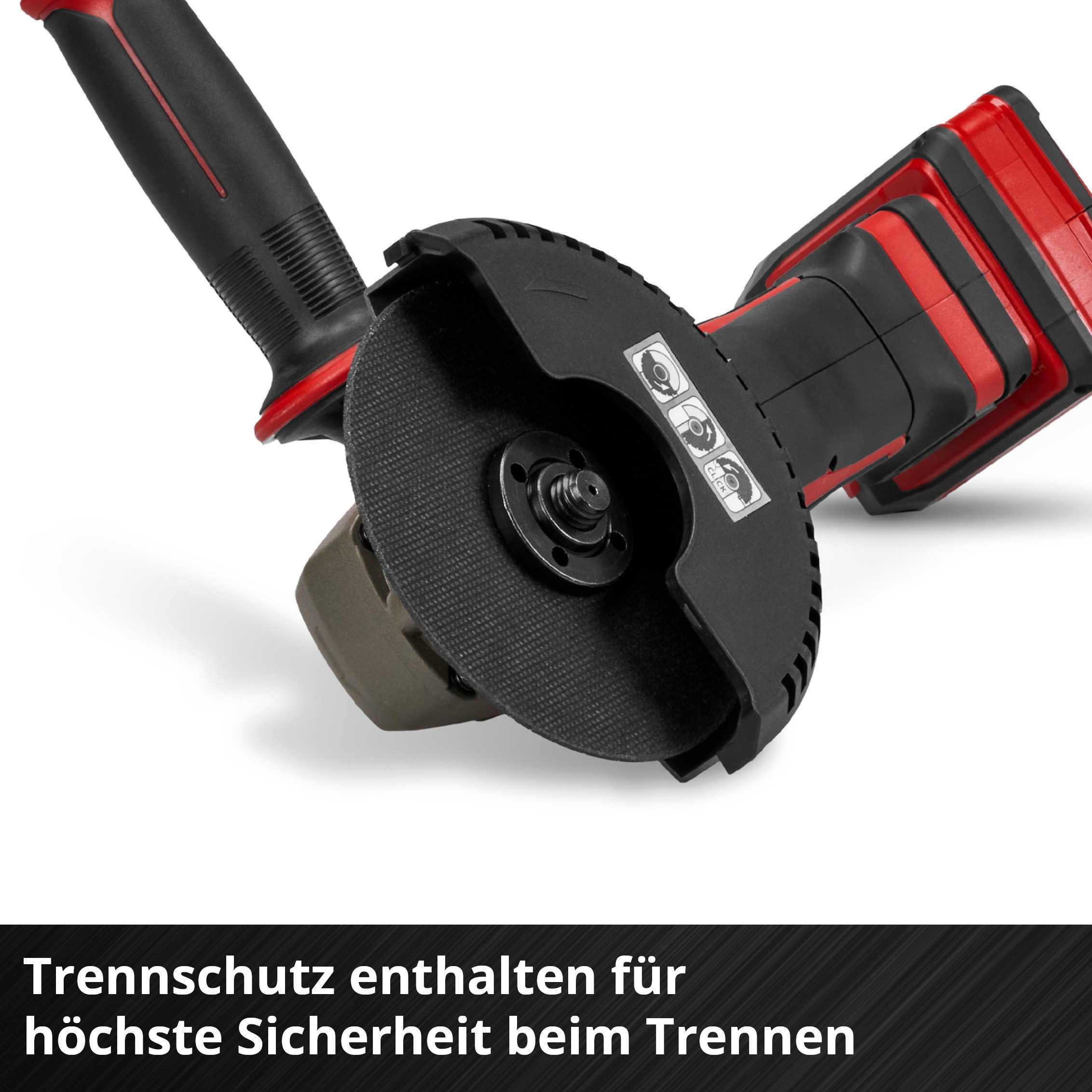 Einhell Akku-Winkelschleifer TE-AG 18/125-2 Li, (Set), inkl. 4,0 Ah Akku und Ladegerät
