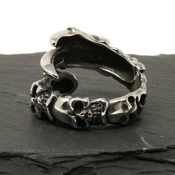DALMARO.de Fingerring Ring Silber aus Edelstahl - BEAST CLAW
