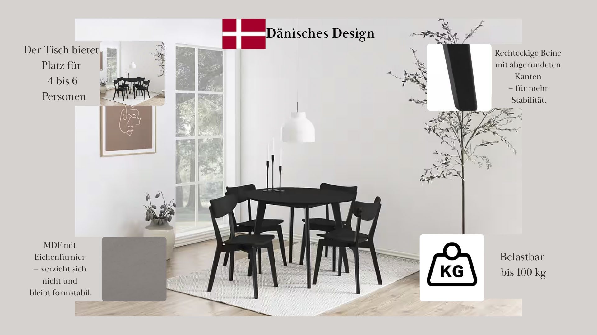 ACTONA GROUP Esstisch Roxby, TOPSELLER! (1-St., günstig online kaufen