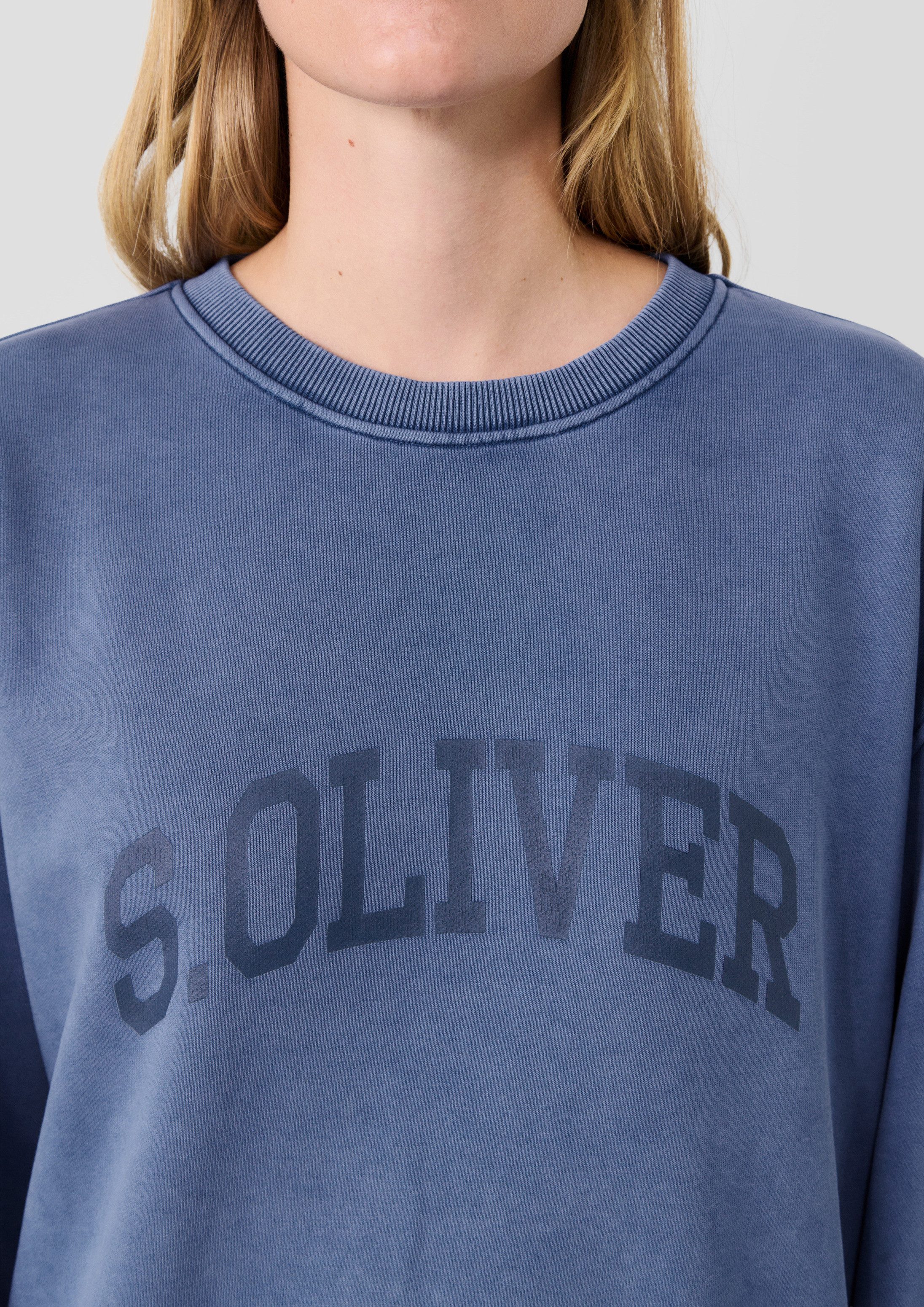 s.Oliver Sweatshirt Sweatshirt s.Oliver x Heidi Klum: Sweatshirt mit Logo – Bild 4 von 5