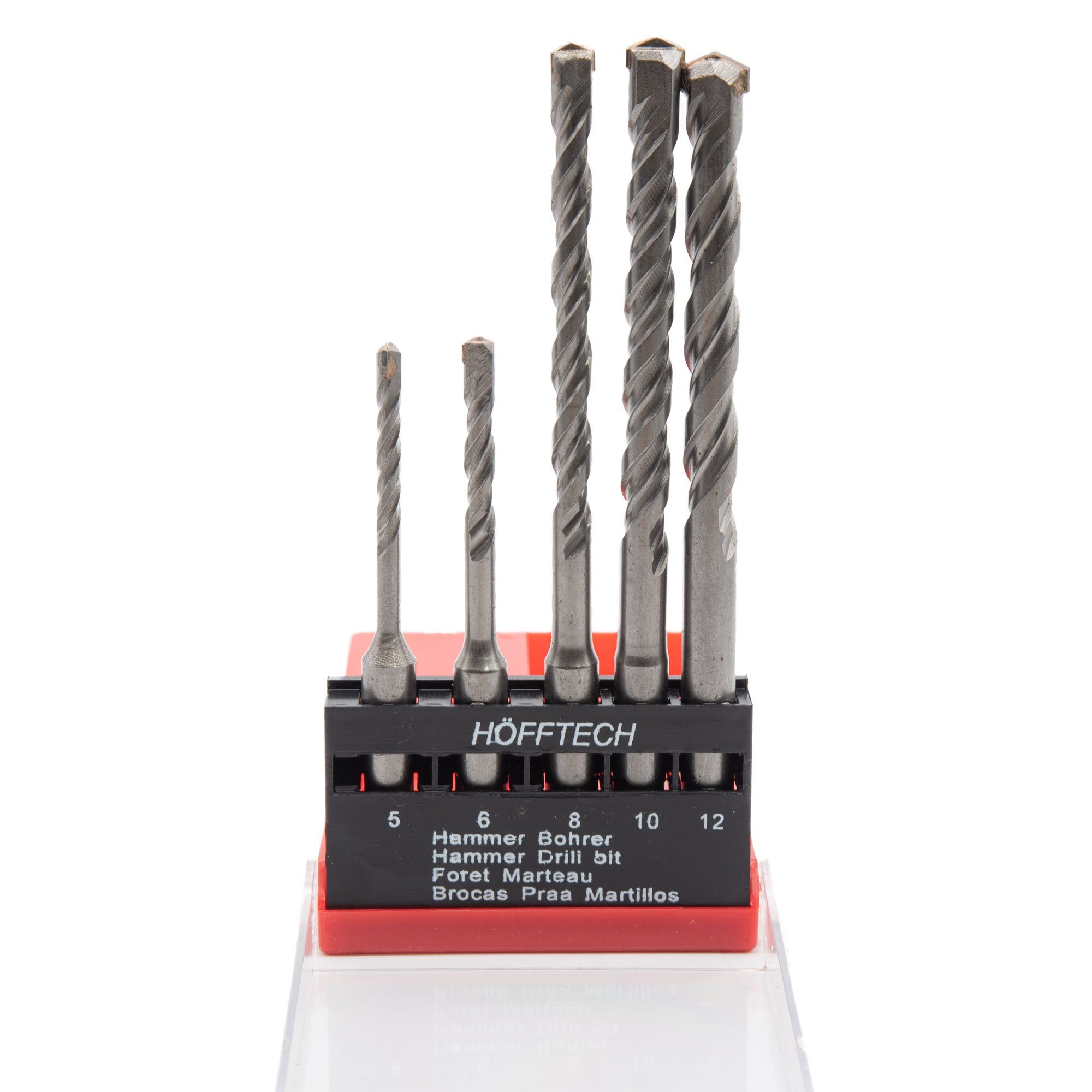 BENSON Steinbohrer SDS Plus Bohrer Set 5tlg Betonbohrer Hammerbohrer, (5-tl günstig online kaufen