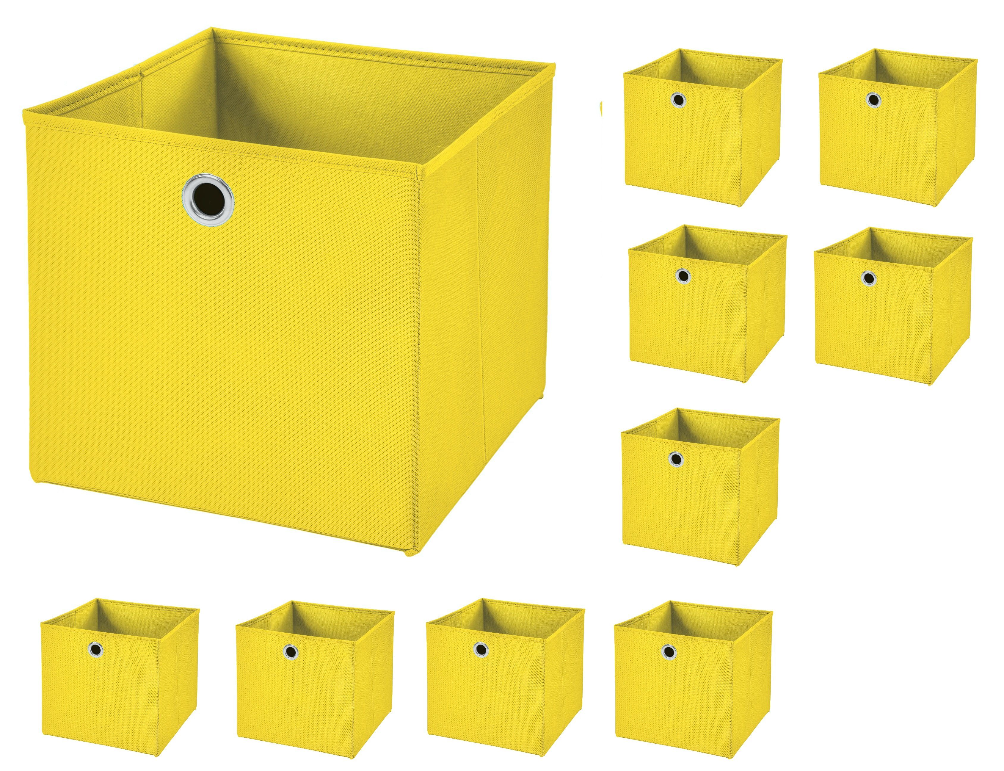 StickandShine Aufbewahrungsbox 10 Stück Faltboxen 28 günstig online kaufen