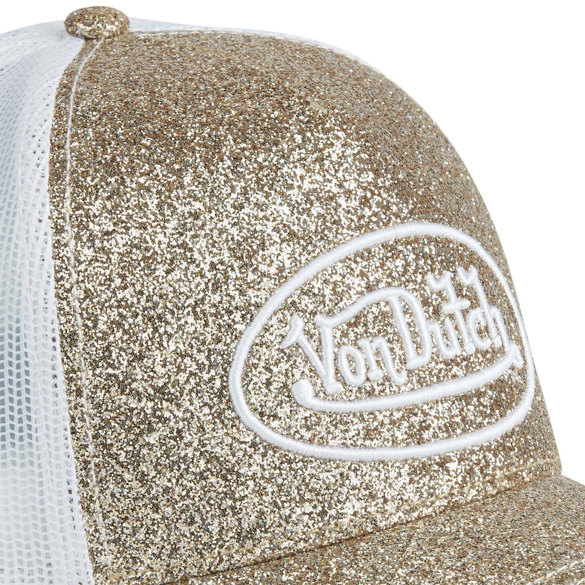 Von Dutch Trucker Cap Von Dutch Originals Trucker Cap - GLITTER (Basecap, Basecap, Meshcap, Trucker Kappe)