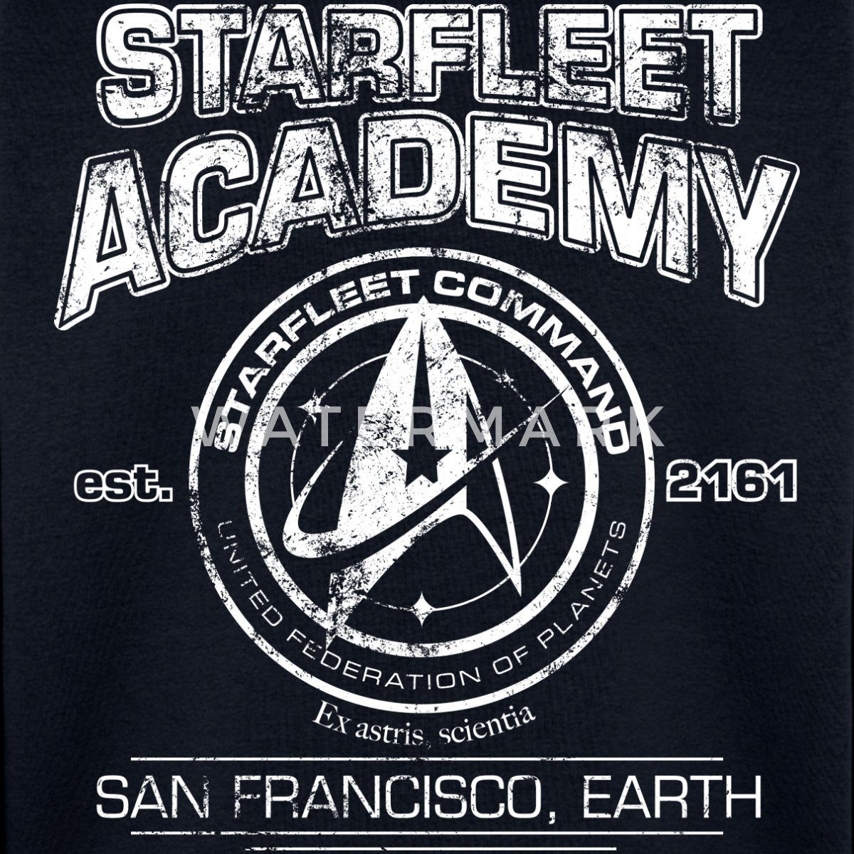 Spreadshirt Sweatshirt Star Trek Discovery Starfleet günstig online kaufen
