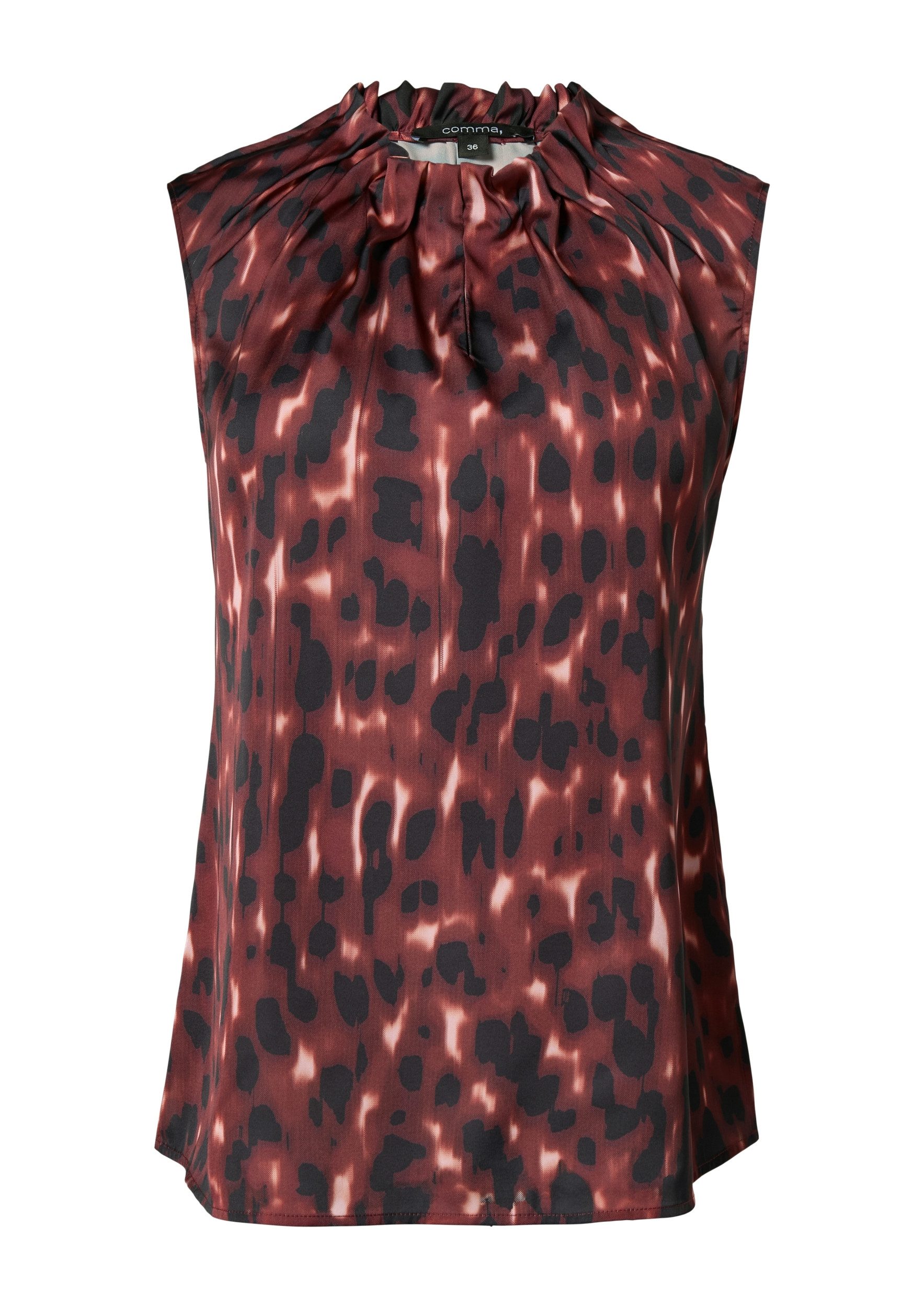 comma Kurzarmbluse Bluse günstig online kaufen