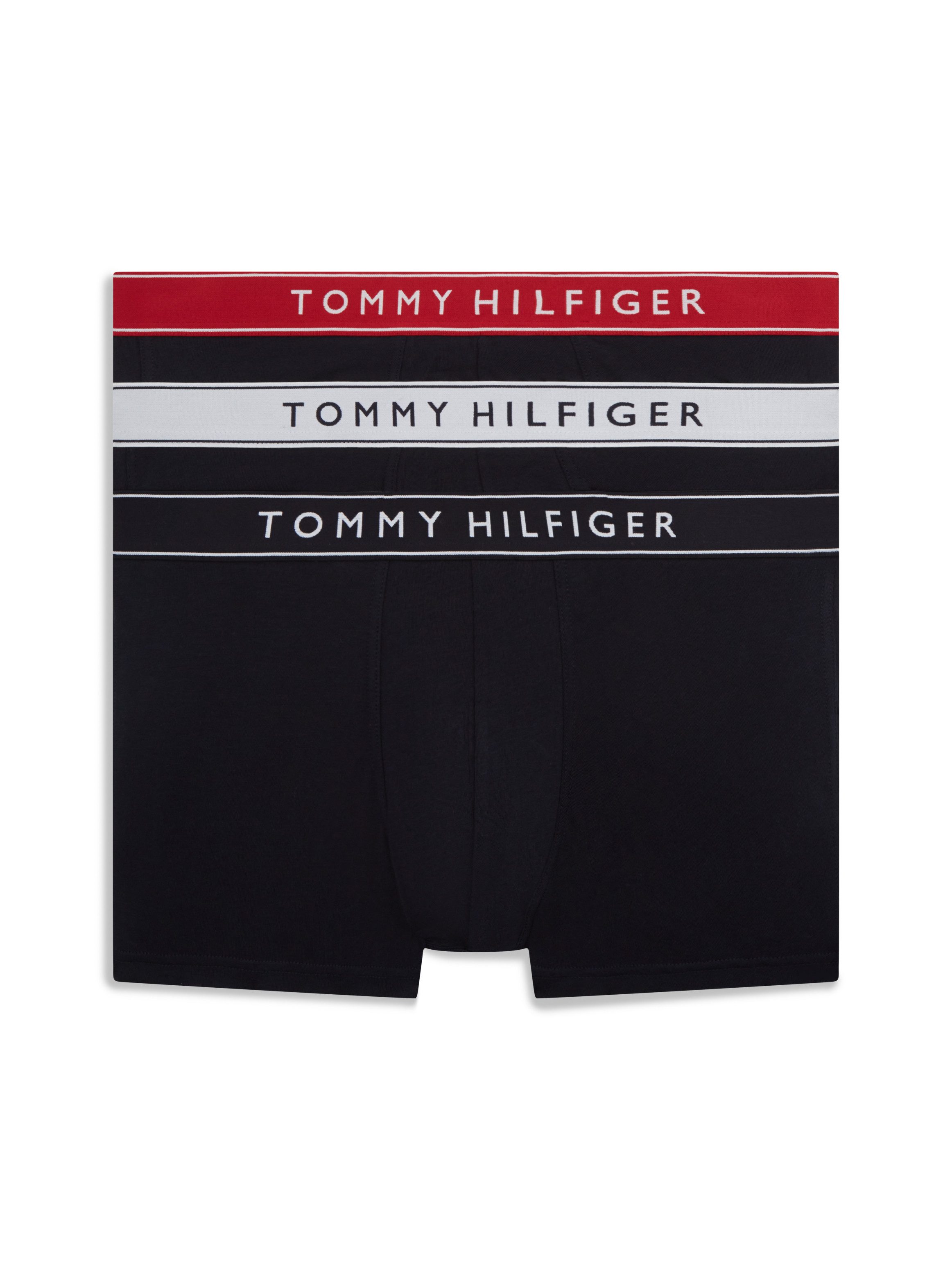Tommy Hilfiger Underwear Trunk (3-St) Körpernahe Passform mit elastischem Bund