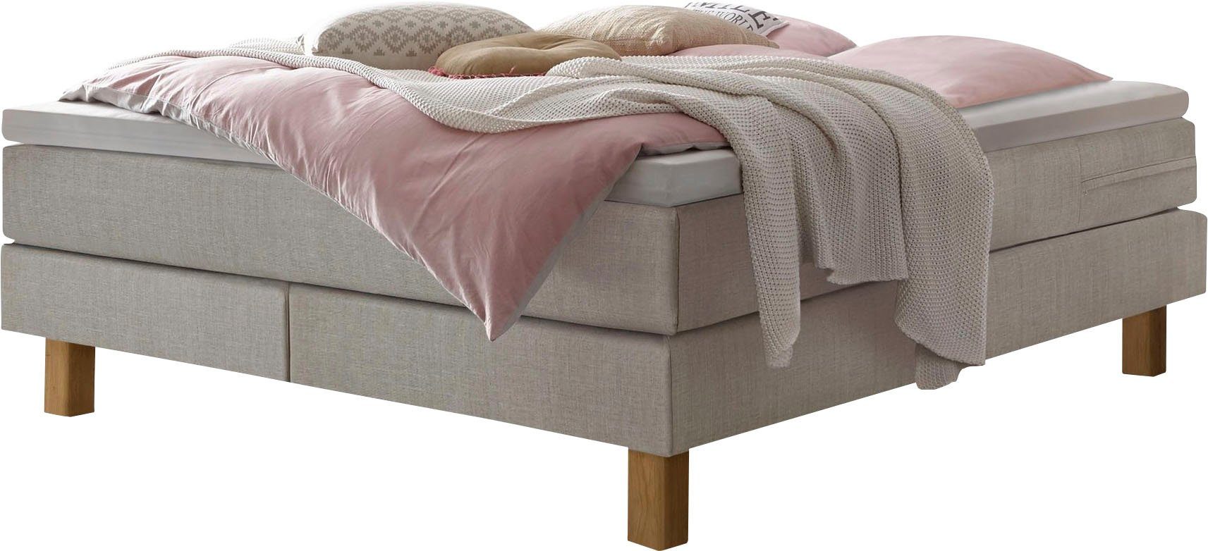HASENA Boxspringbett Isoba, ohne Kopfteil, frei günstig online kaufen