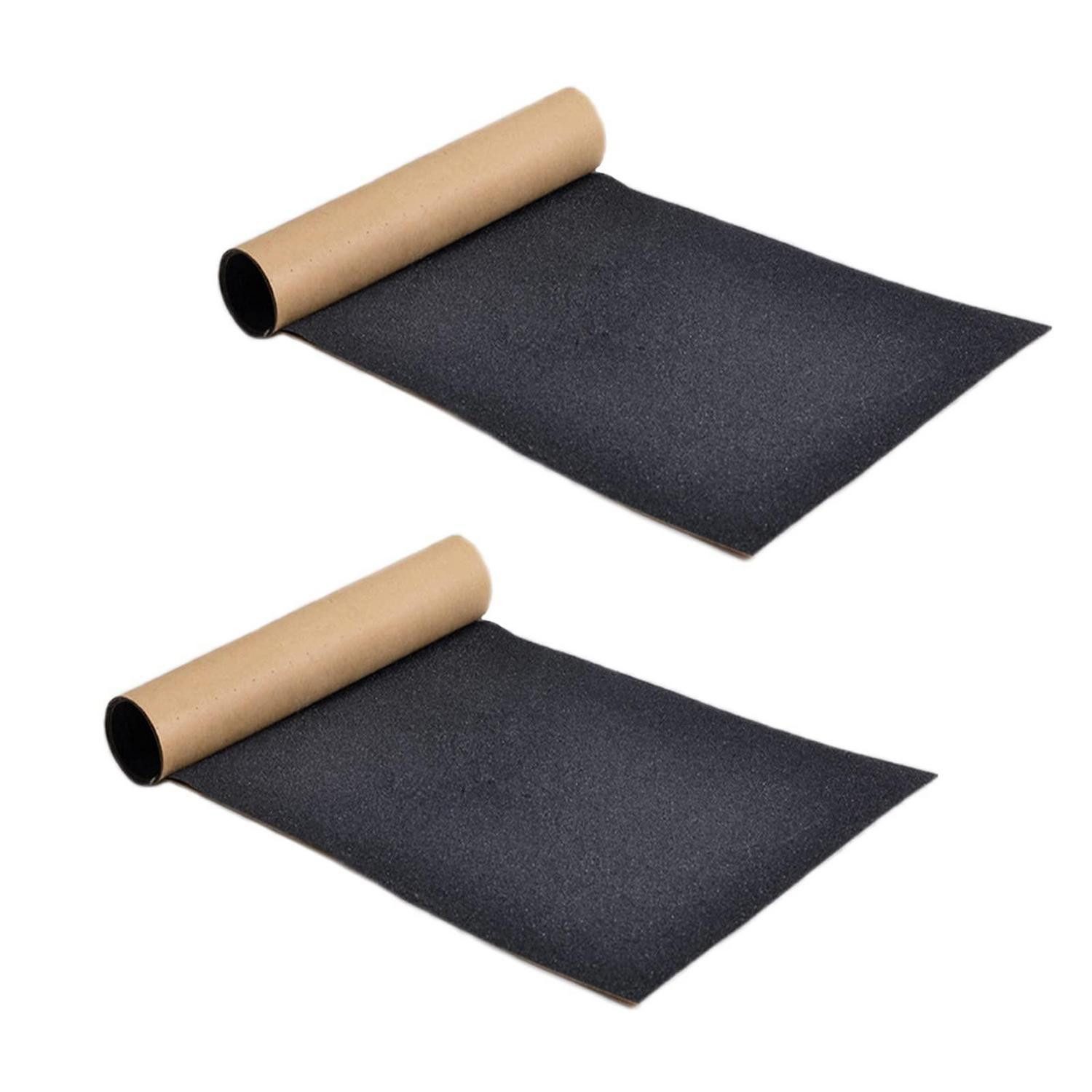 LuxusKollektion Skateboard Skateboard Griffband 81x21cm Schwarz 2Stück