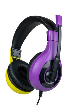 BigBen für Nintendo Switch / Lite Stereo Gaming Headset V1 lila, gelb Zubehör Nintendo