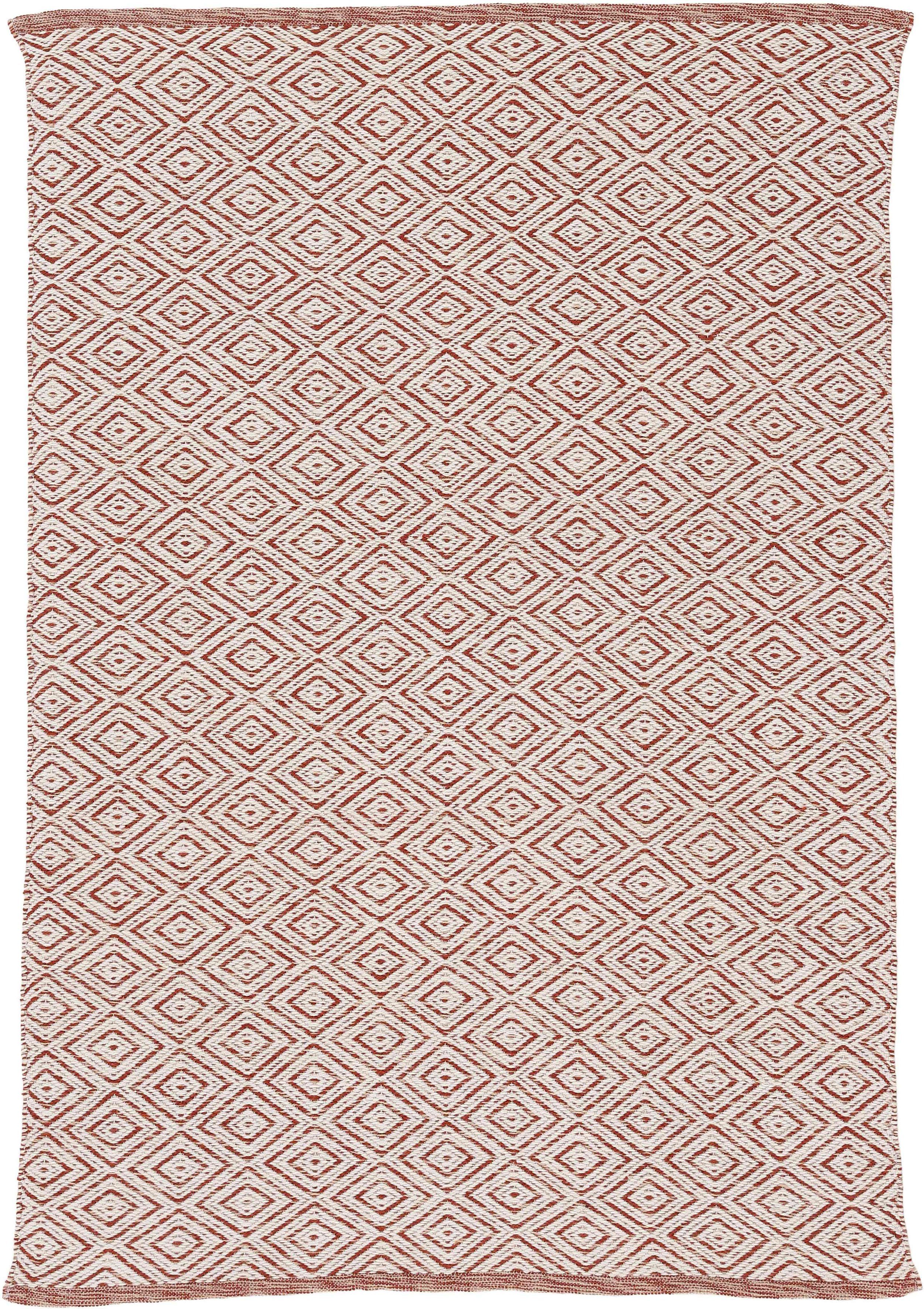 carpetfine Teppich Frida 200, rechteckig, Höhe: 7 mm, Wendeteppich, 100% recyceltem Material (PET), Flachgewebe, Sisal Optik