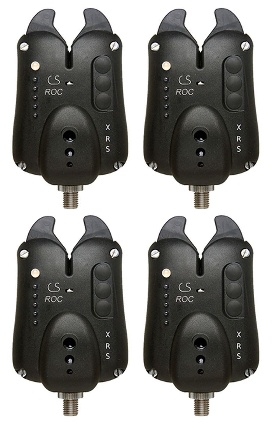 Carp Sounder elektronischer Bissanzeiger Carp Sounder ROC XRS ACC Set 4+1 - 4 Bissanzeiger + 1 Receiver