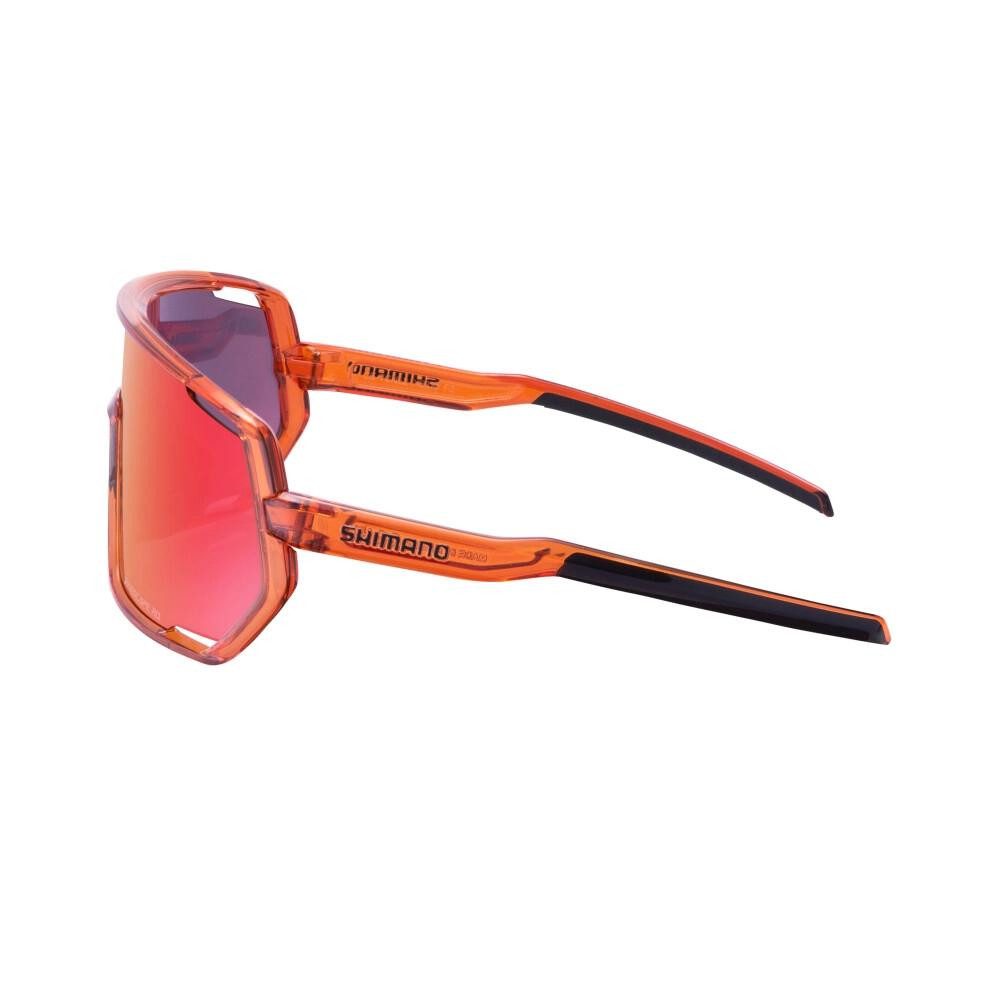 Shimano Sportbrille SHIMANO BRILLE TECHNIUM 2 RIDESCAPE RD Einheitsgröße ORANGE - klare Si